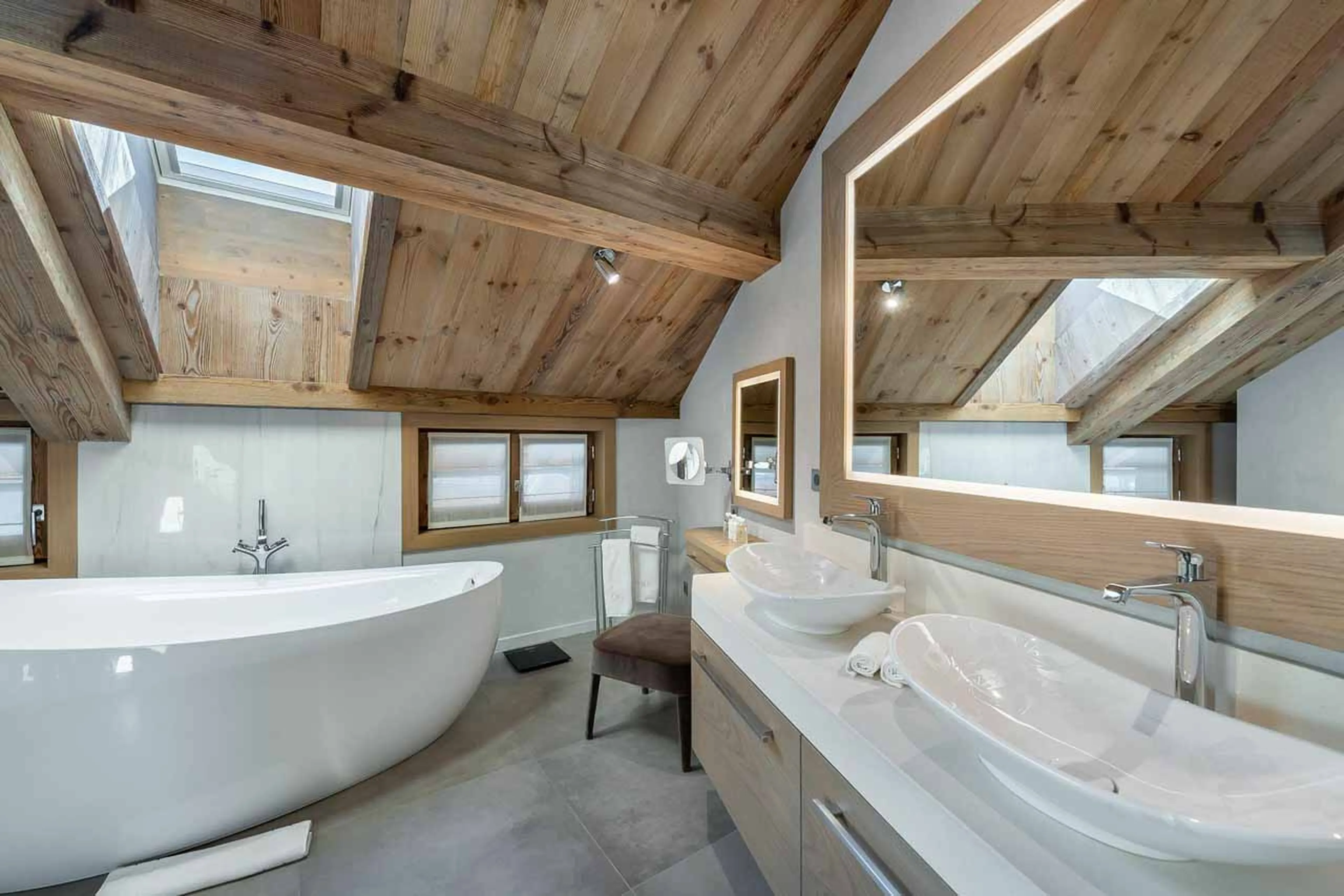 Bathroom one at Chalet Les Sorbiers in Meribel