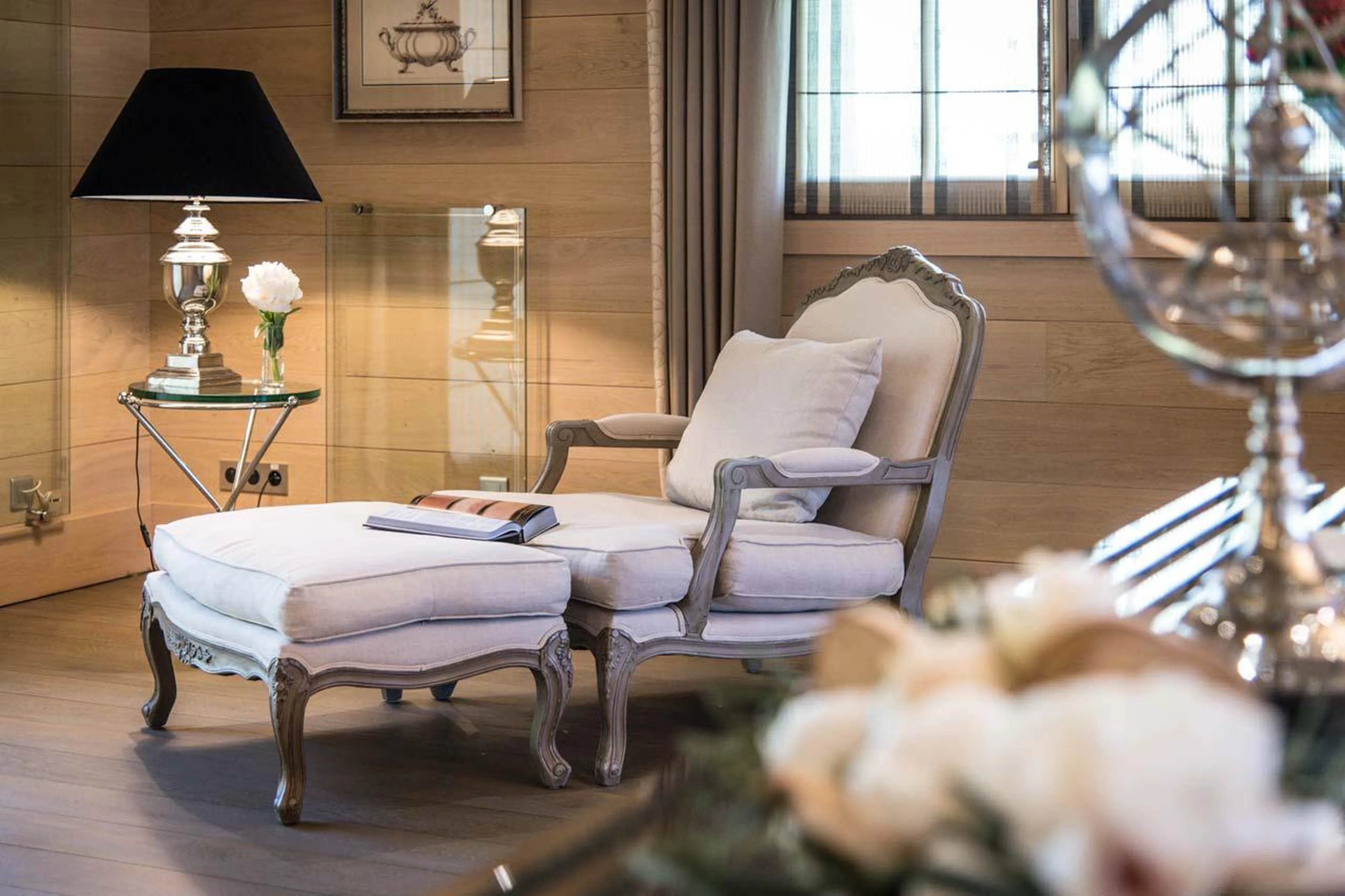 Comfortable seating in Chalet Licorne des Neiges in Courchevel 1650