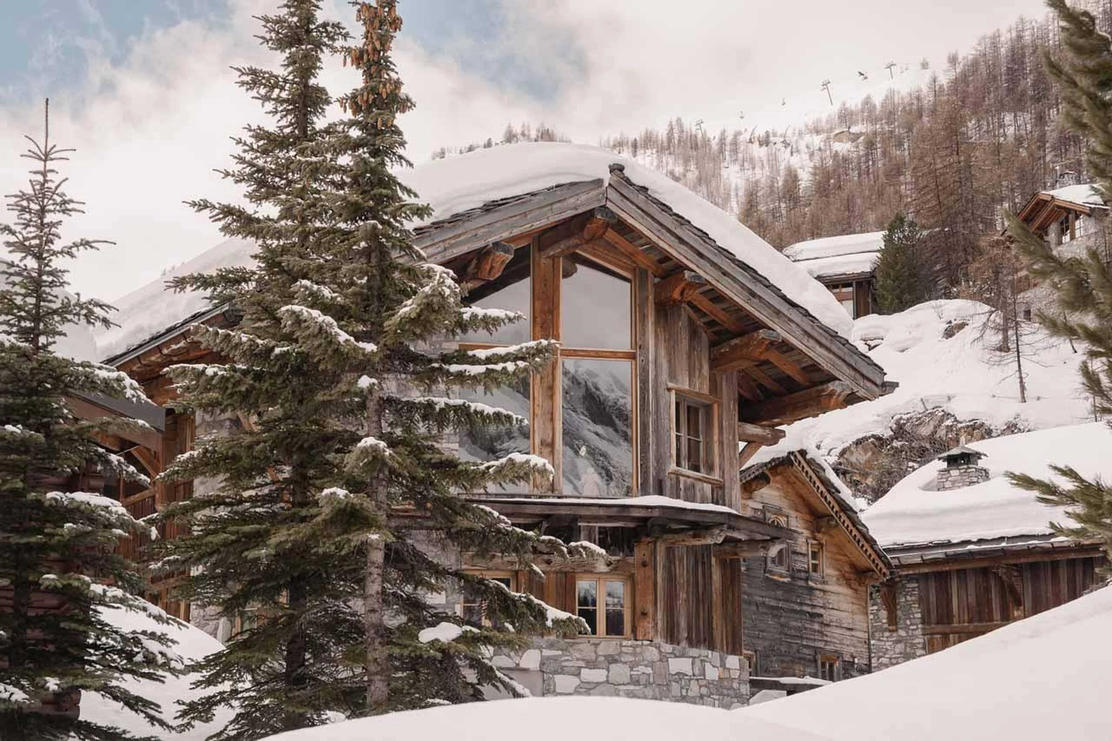 Exterior of Chalet Lievre Blanc, Val d'Isere