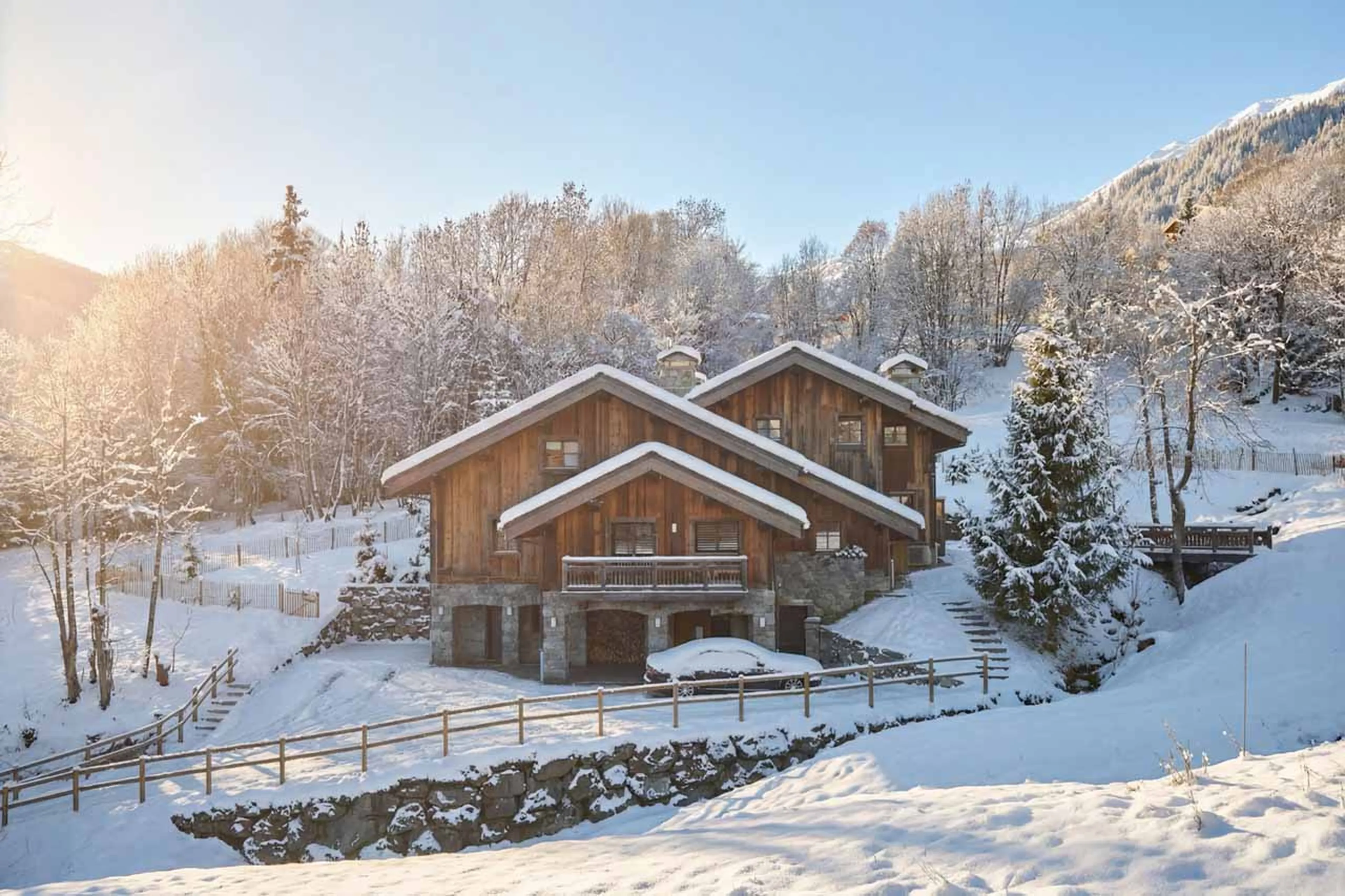 Exterior at Chalet L'Oree in Meribel