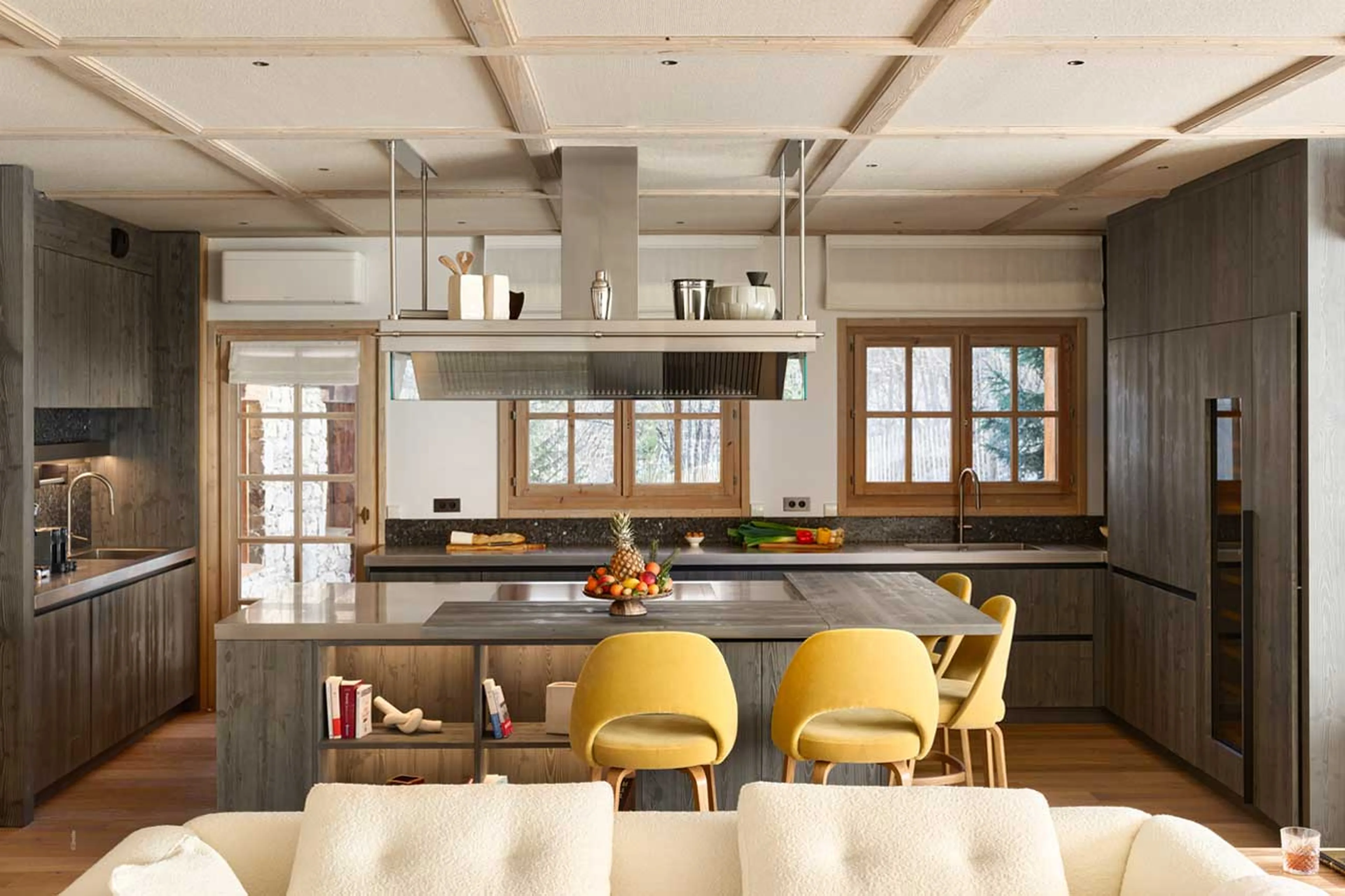 Kitchen at Chalet L'Oree in Meribel
