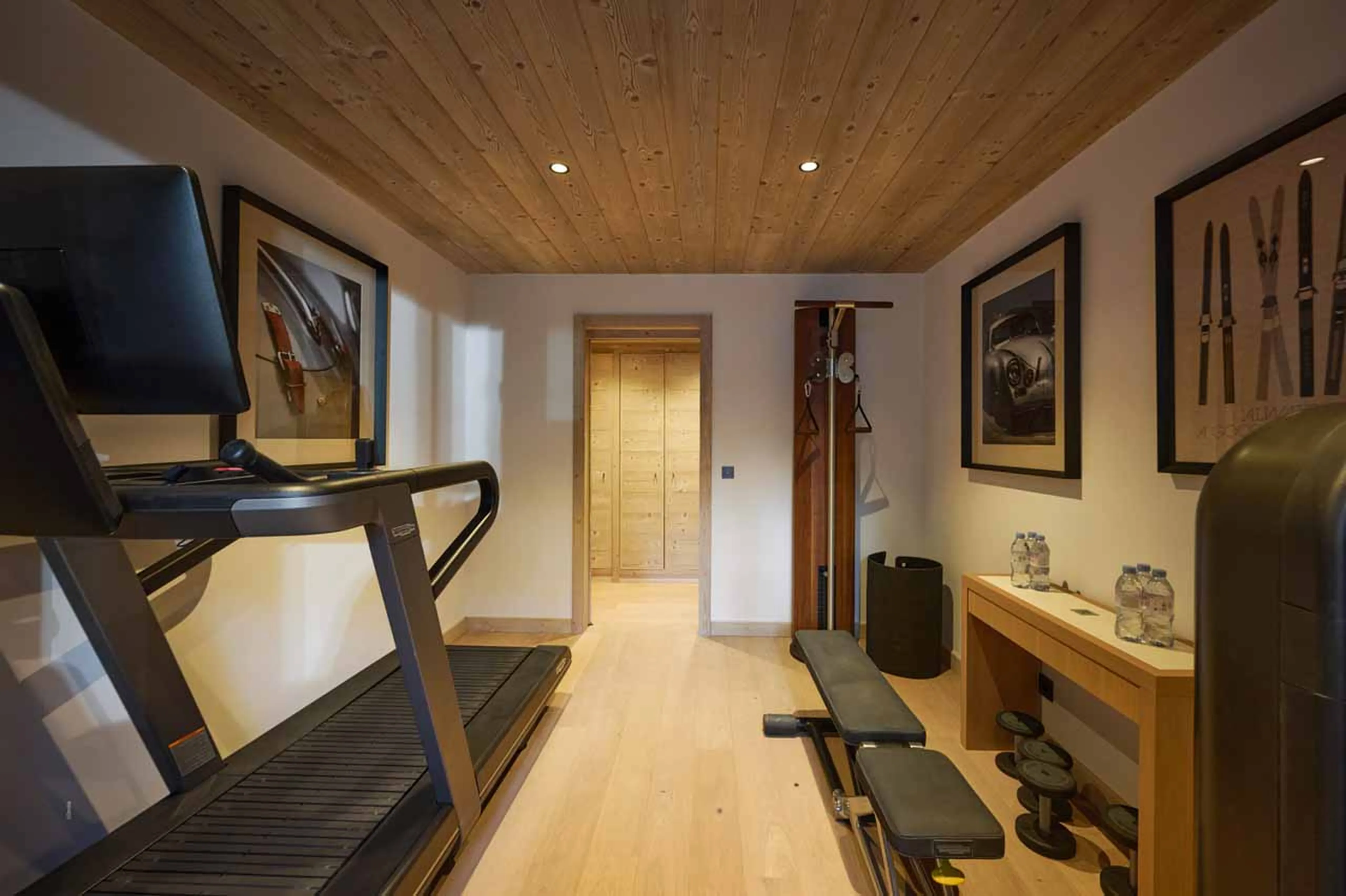 Gym at Chalet L'Oree in Meribel