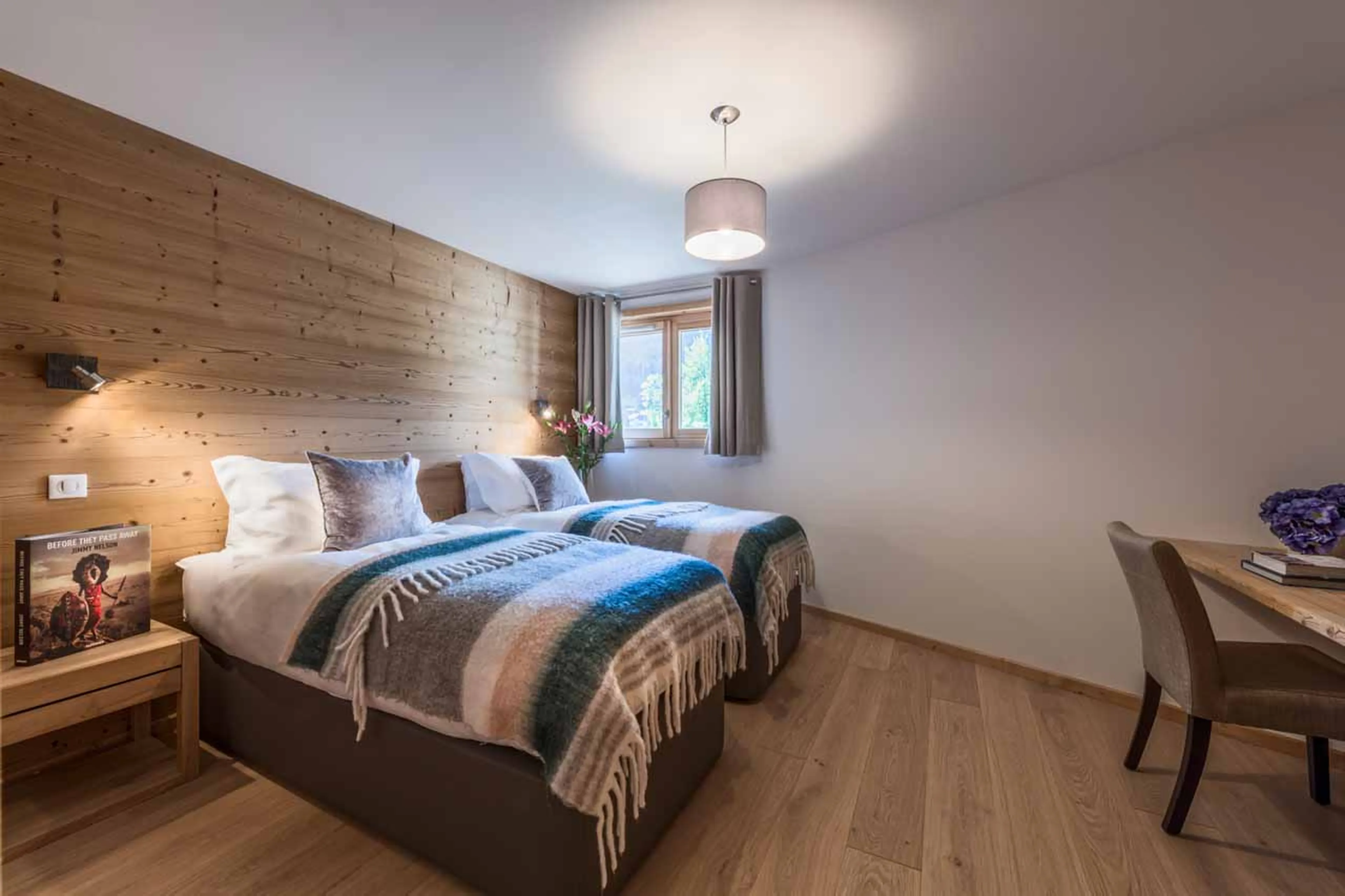 Bedroom five at Chalet Lorne in Morzine