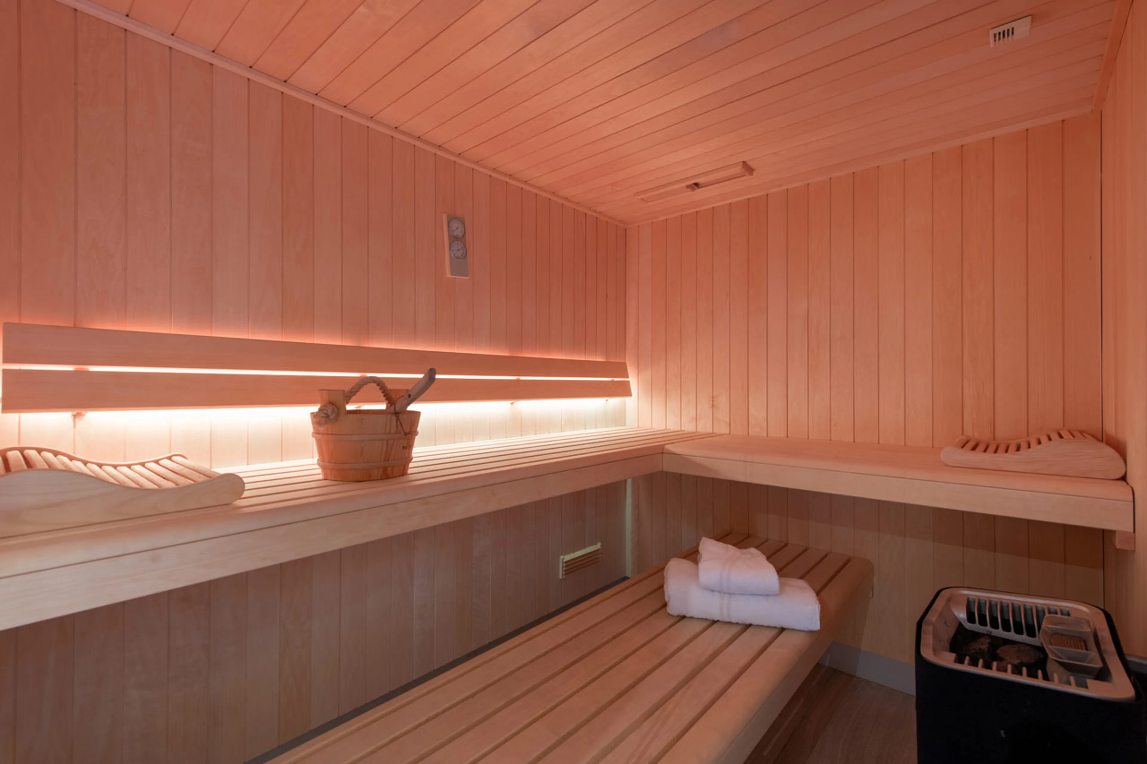 Sauna at Chalet Leugisland in Klosters