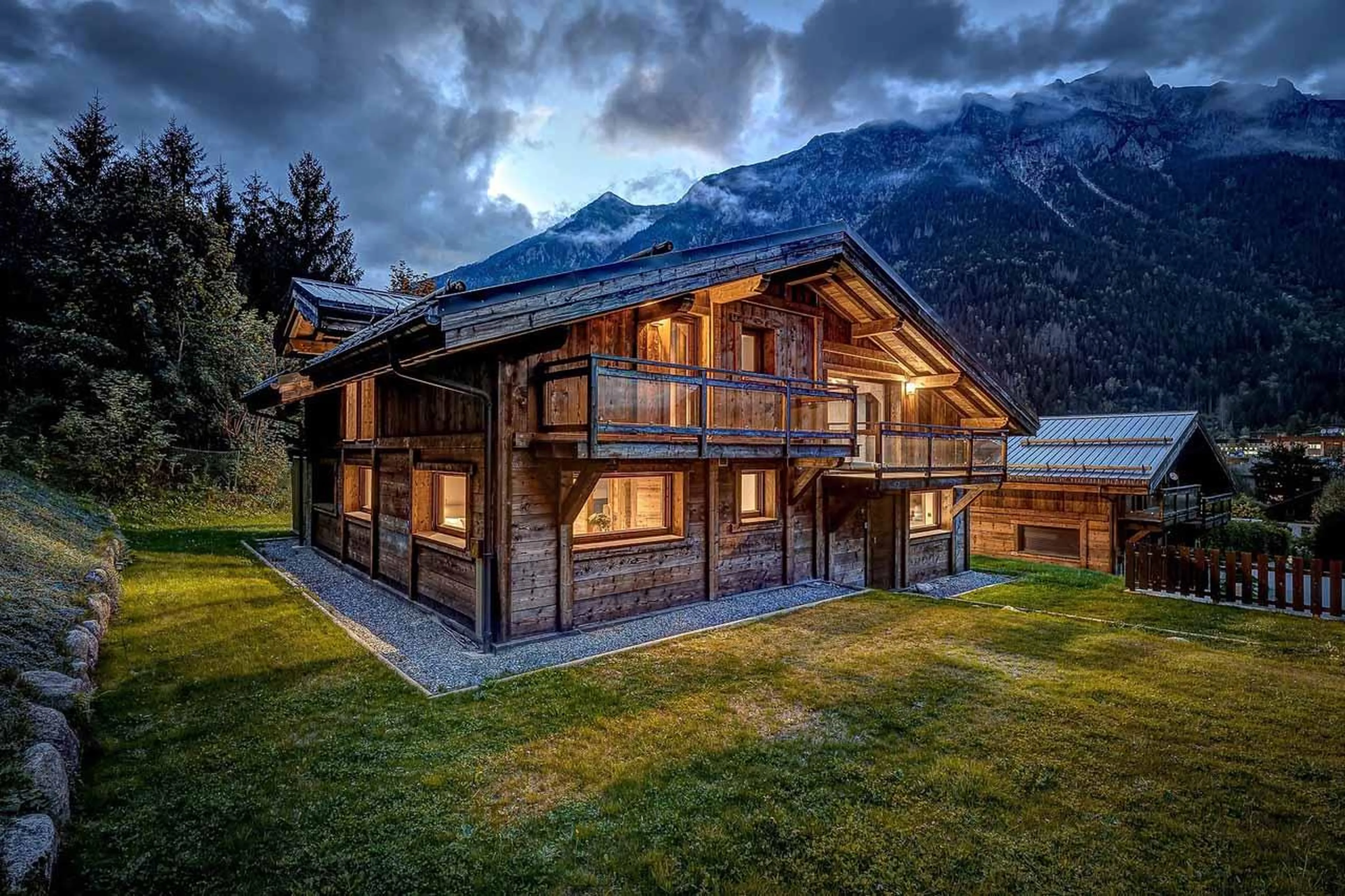 Exterior of Chalet Lupa, Chamonix