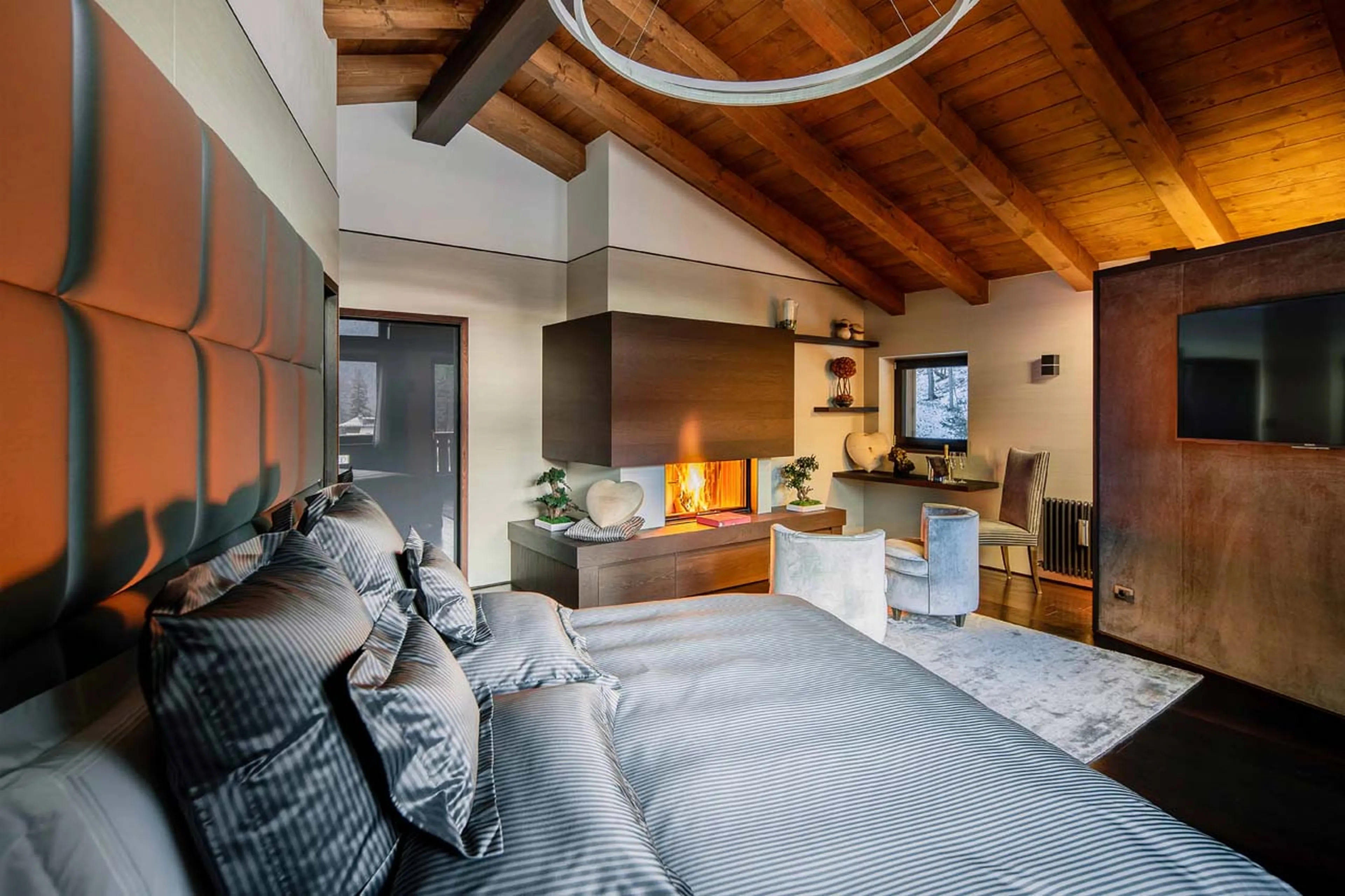Bedroom one at Chalet LV | 02 in Cortina