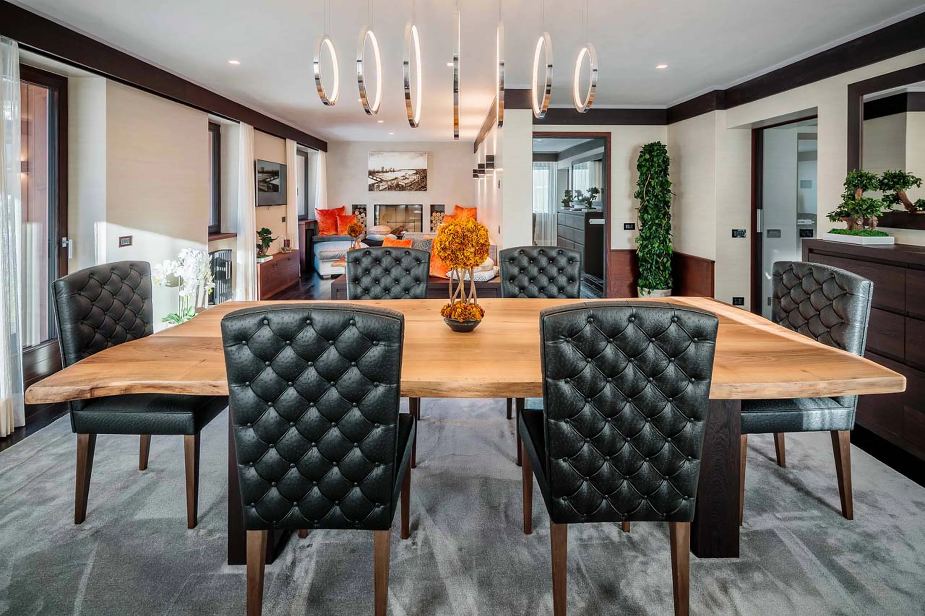 Open plan dining area at Chalet LV | 02 in Cortina