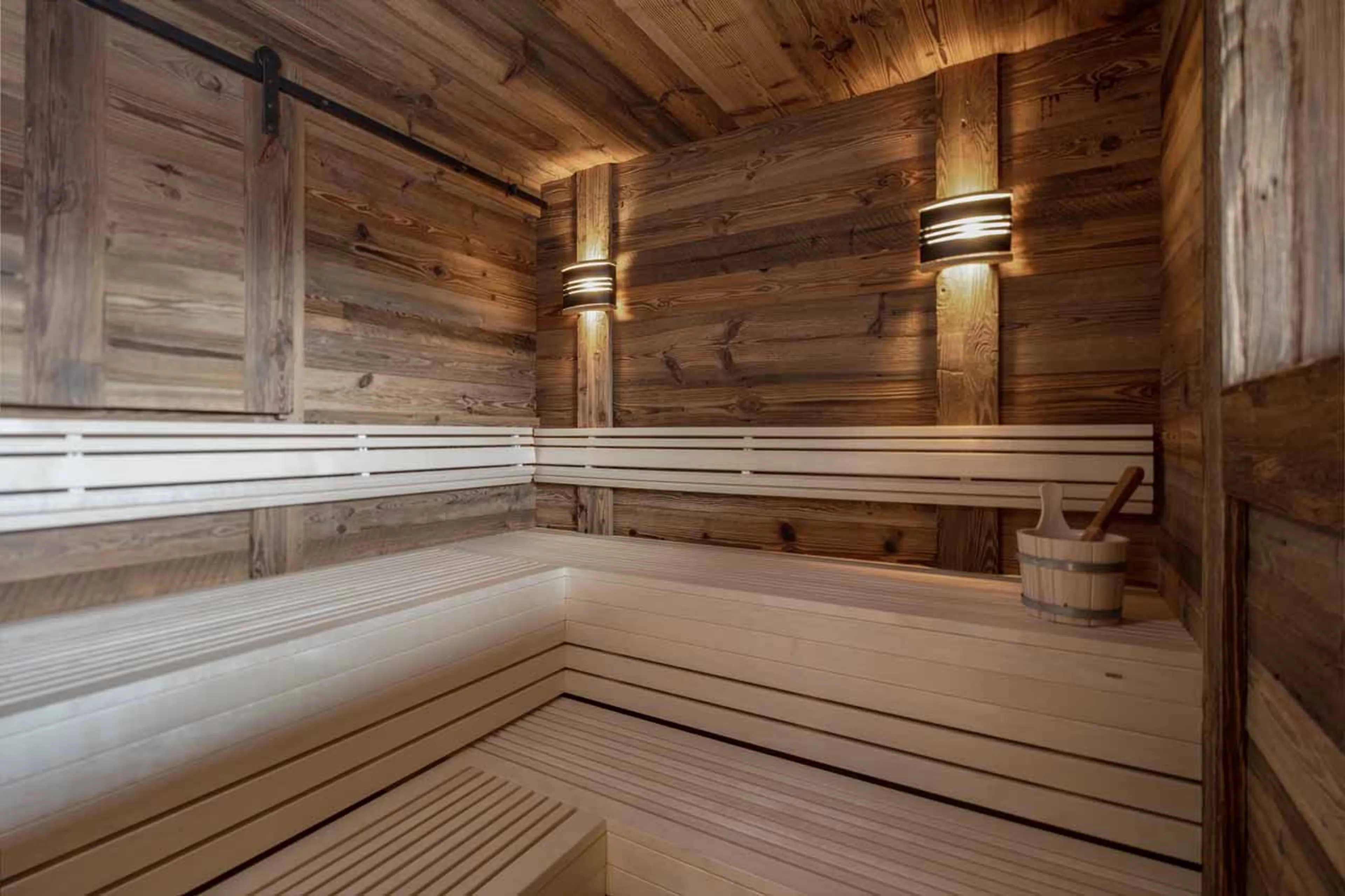 Sauna at Chalet Lycka in Saas Fee
