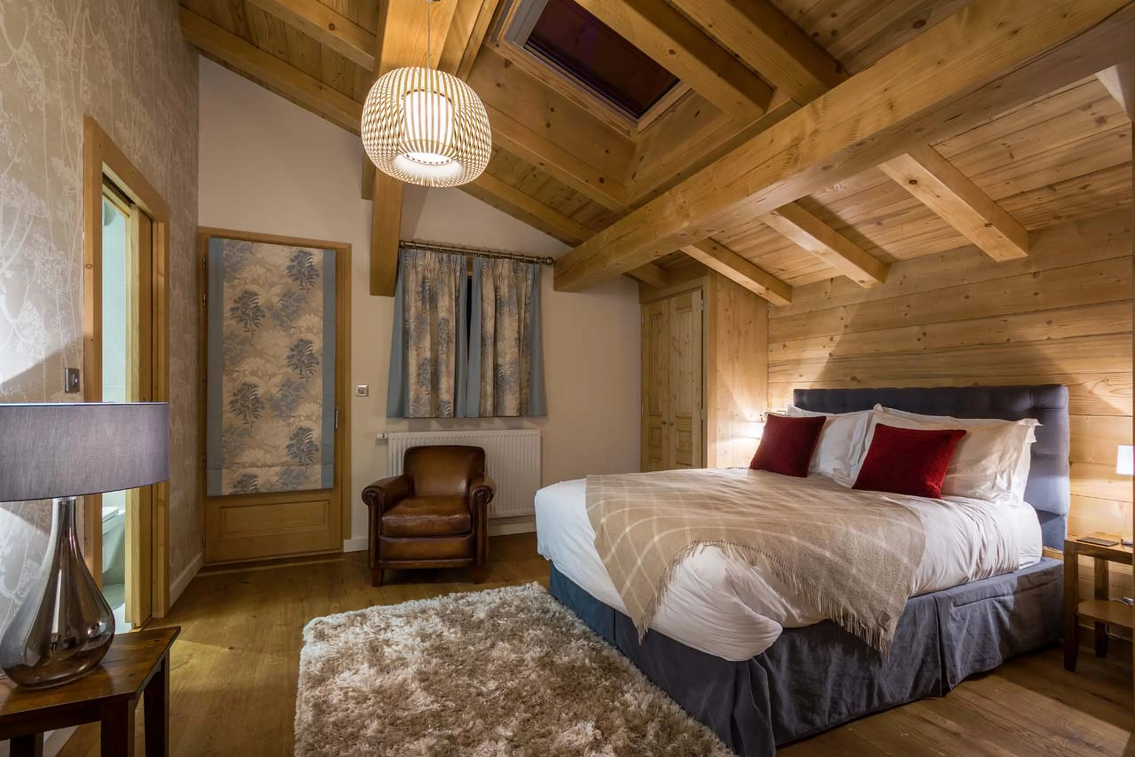 Bedroom three at Chalet M in Morzine