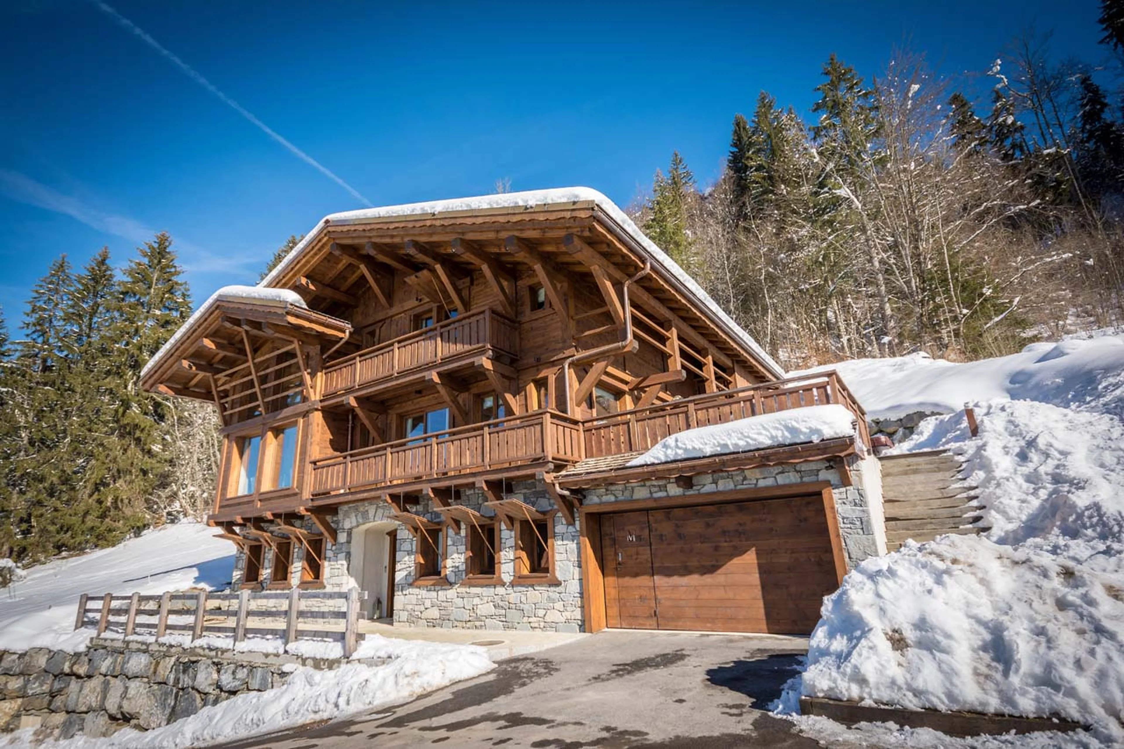 Exterior of Chalet M in Morzine