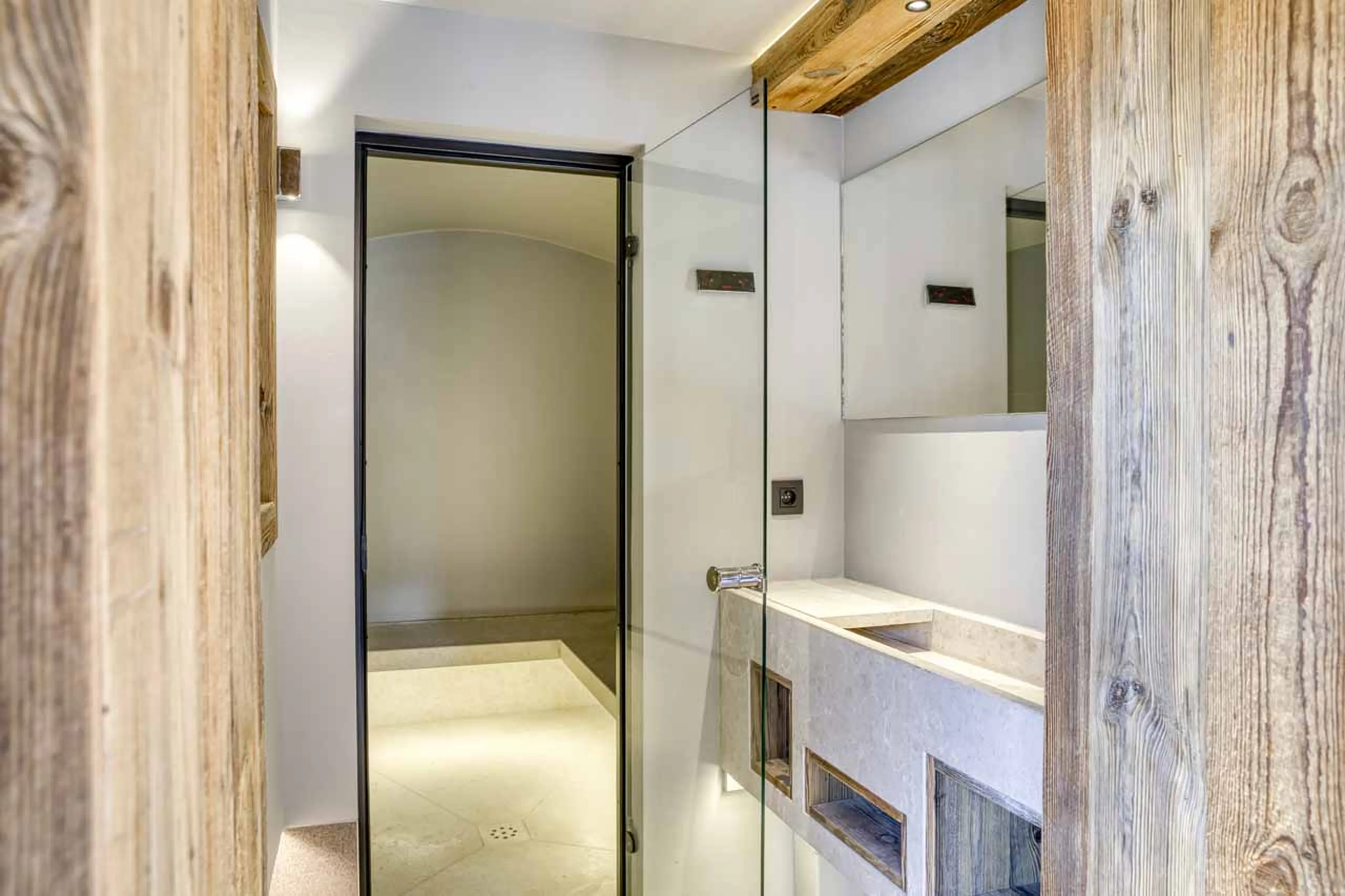 Spa hammam at Chalet Maier in Megeve