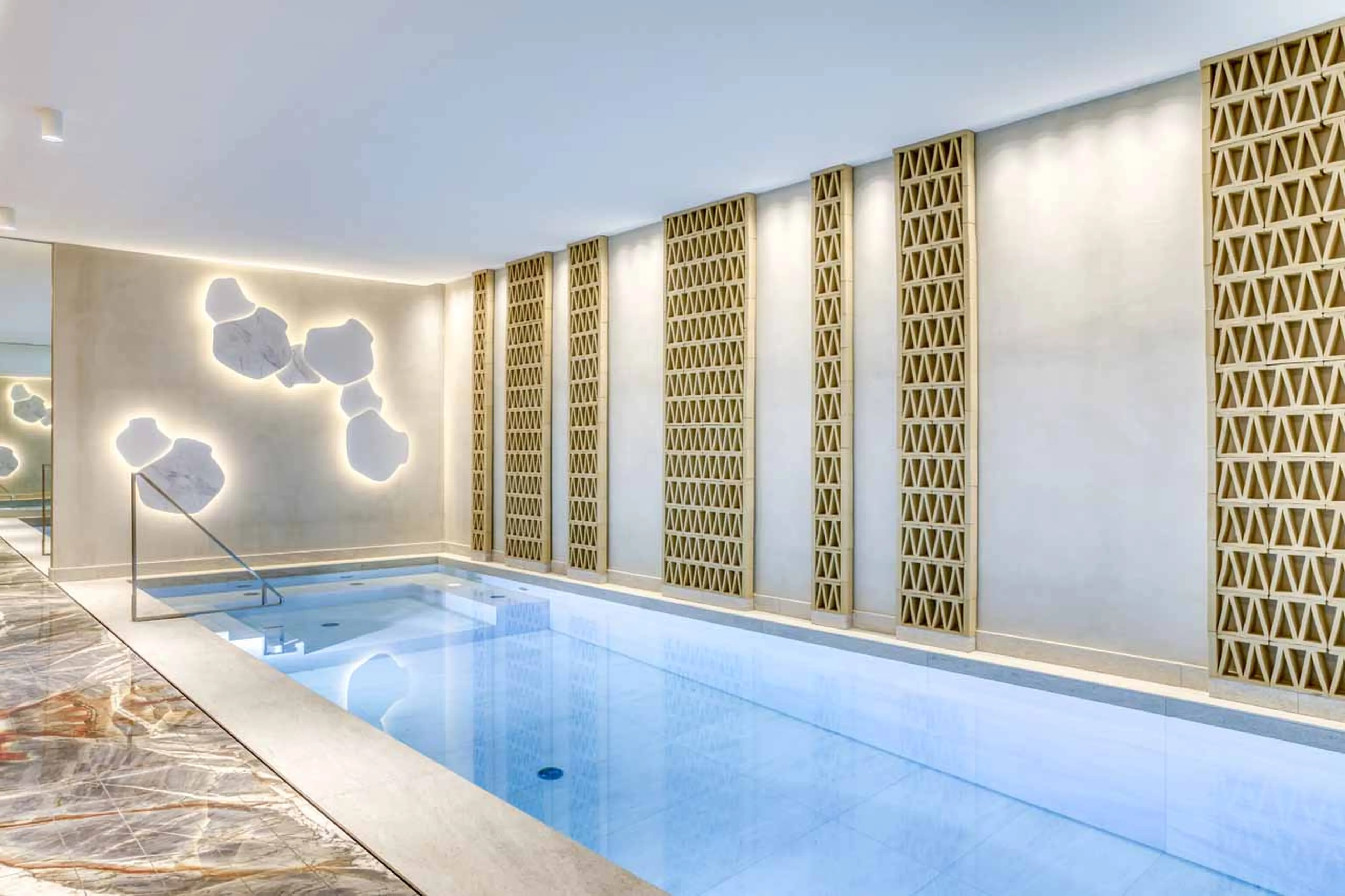 Spa pool hot tub at Chalet Maier in Megeve
