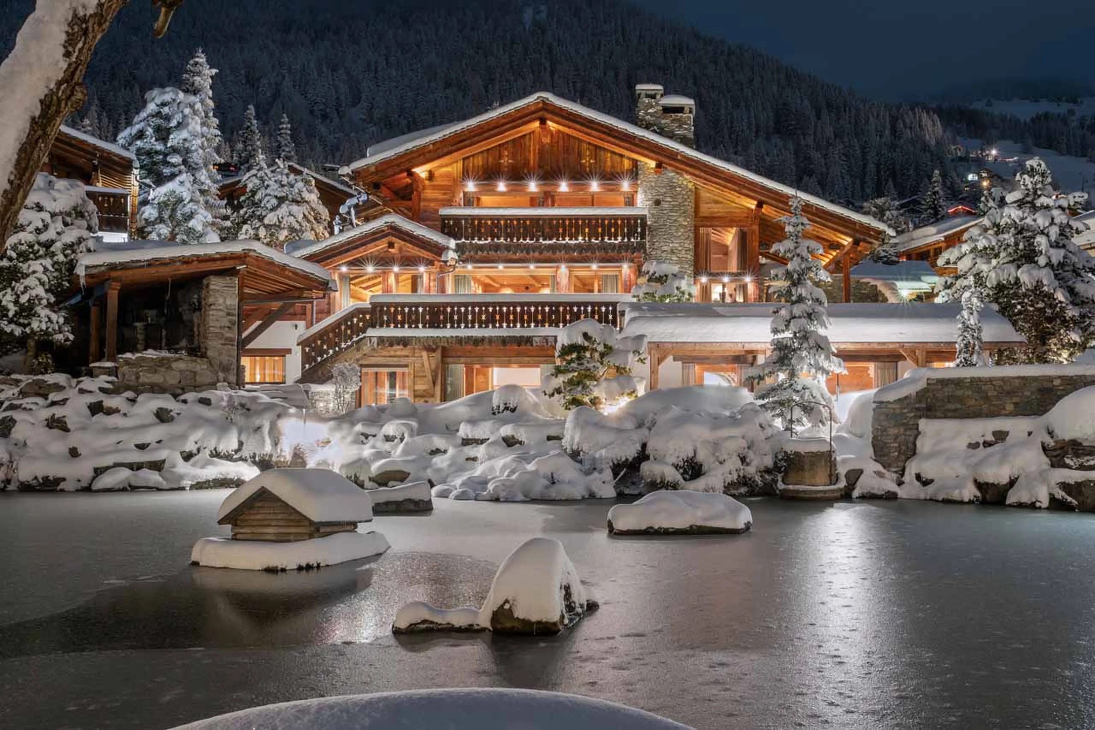Exterior of Chalet Makini in Verbier