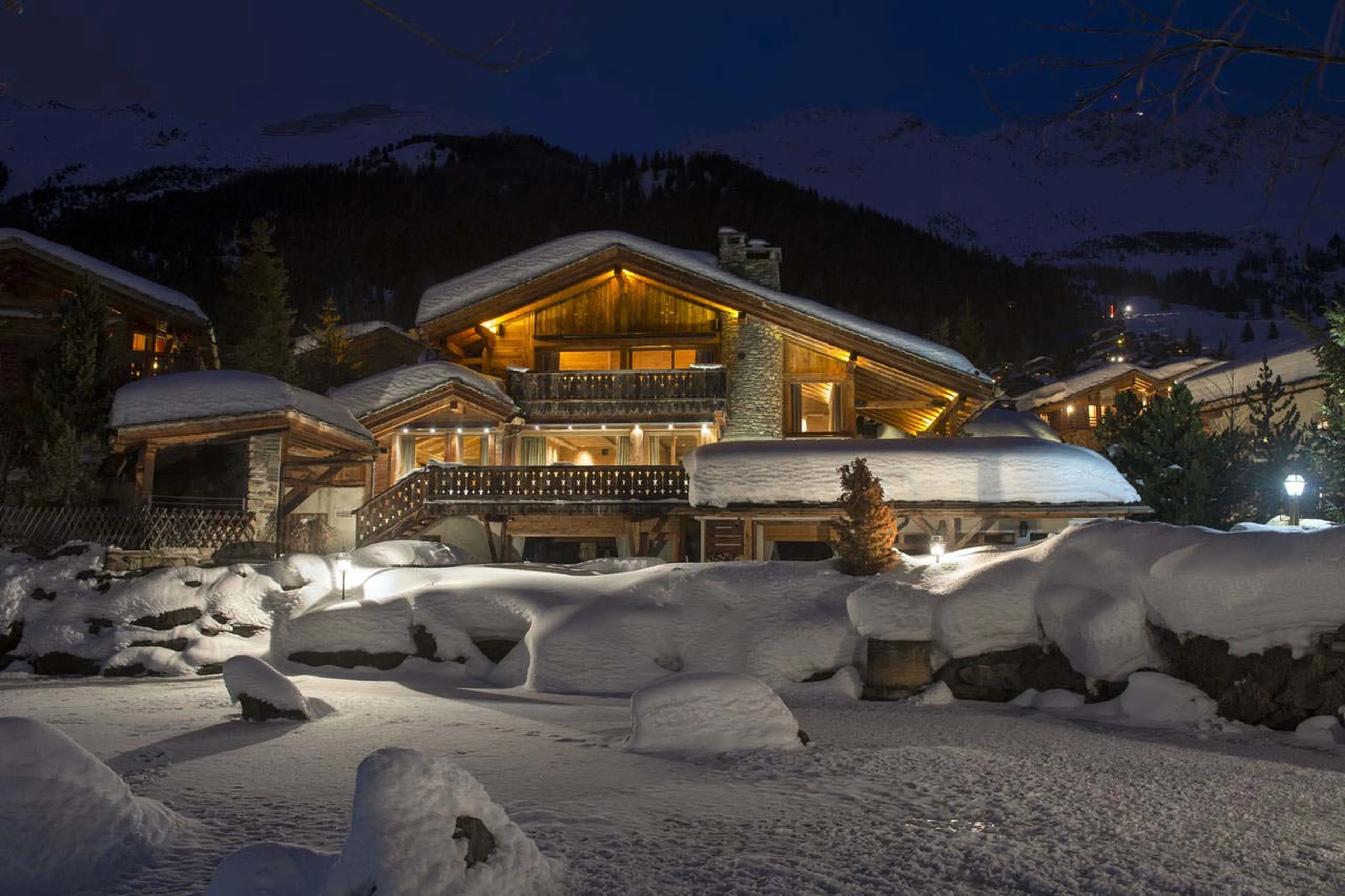 Exterior of Chalet Makini in Verbier