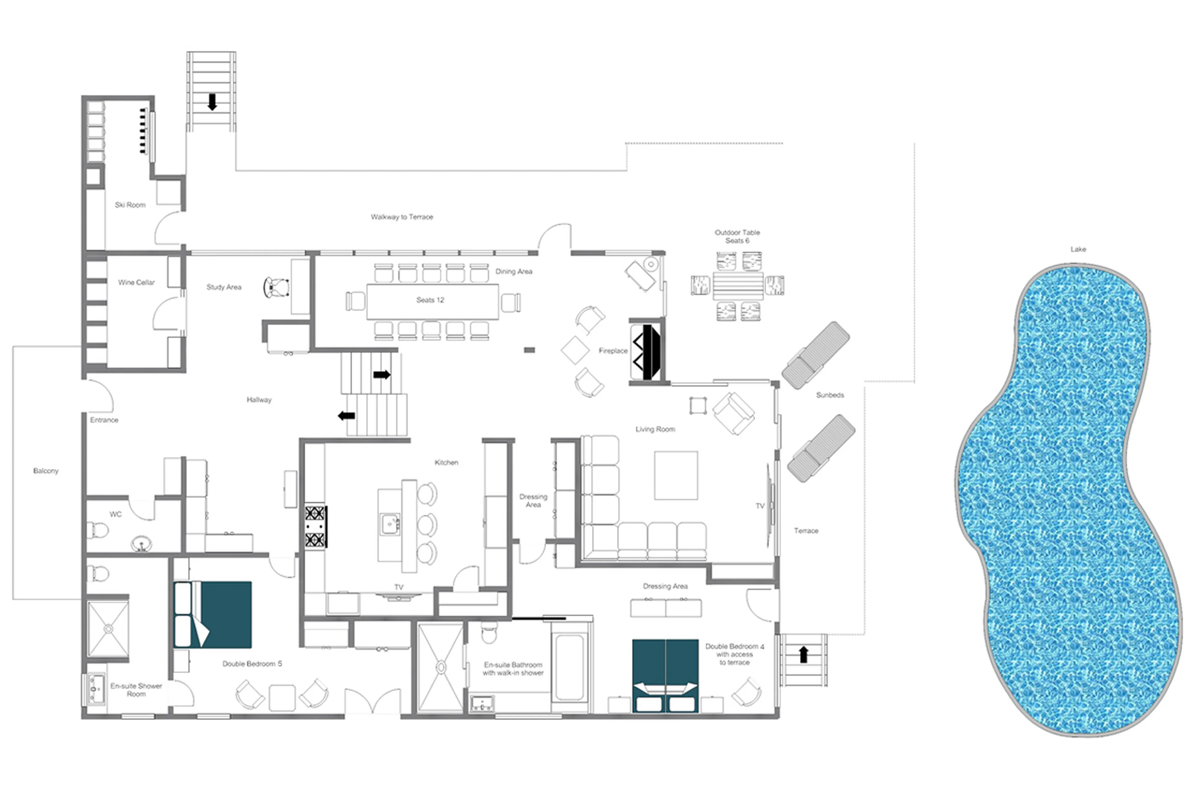chalet-makini-verbier-floor-plan-ground-floor