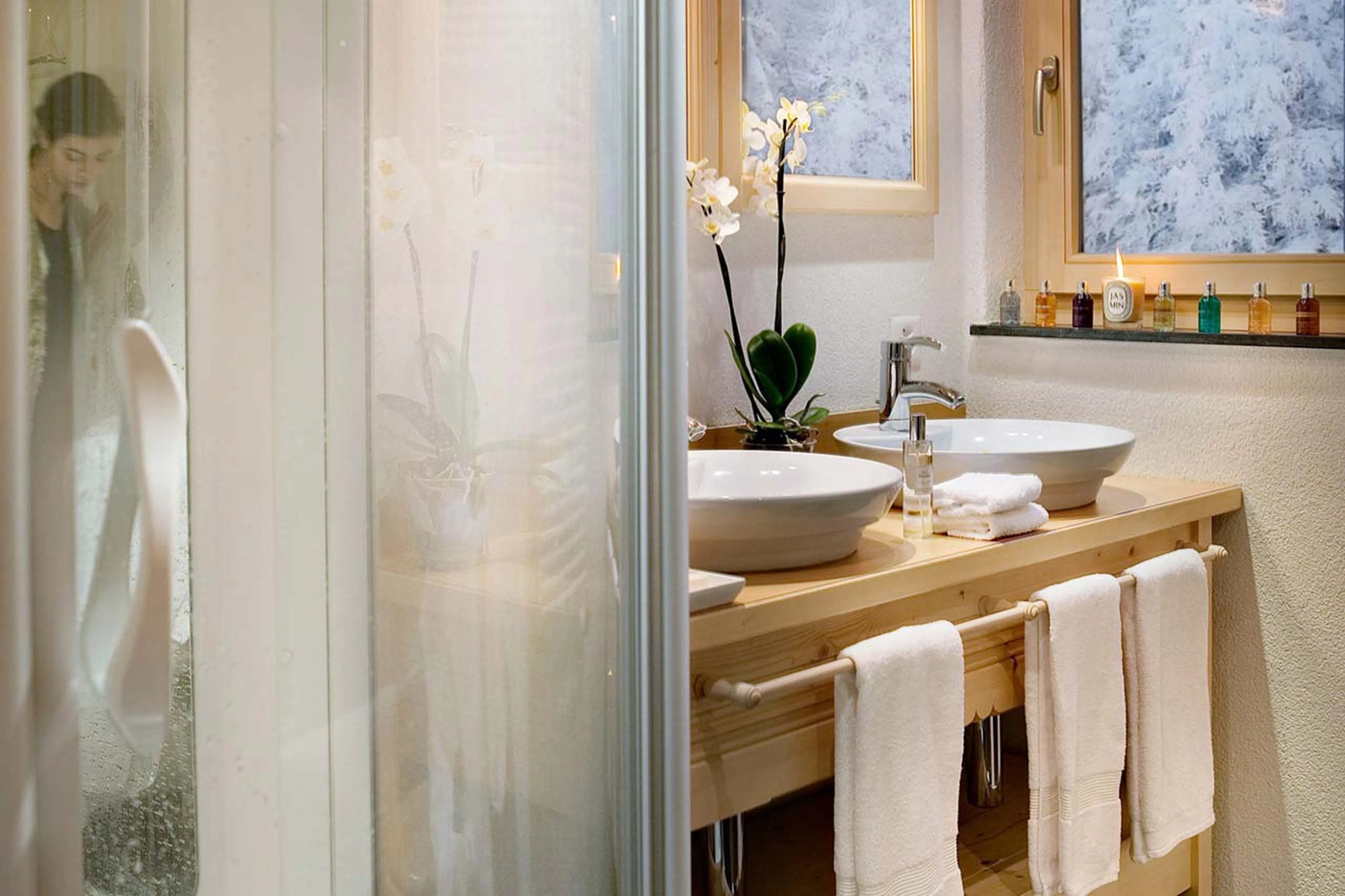 Bathroom seven at Chalet Maldeghem in Klosters