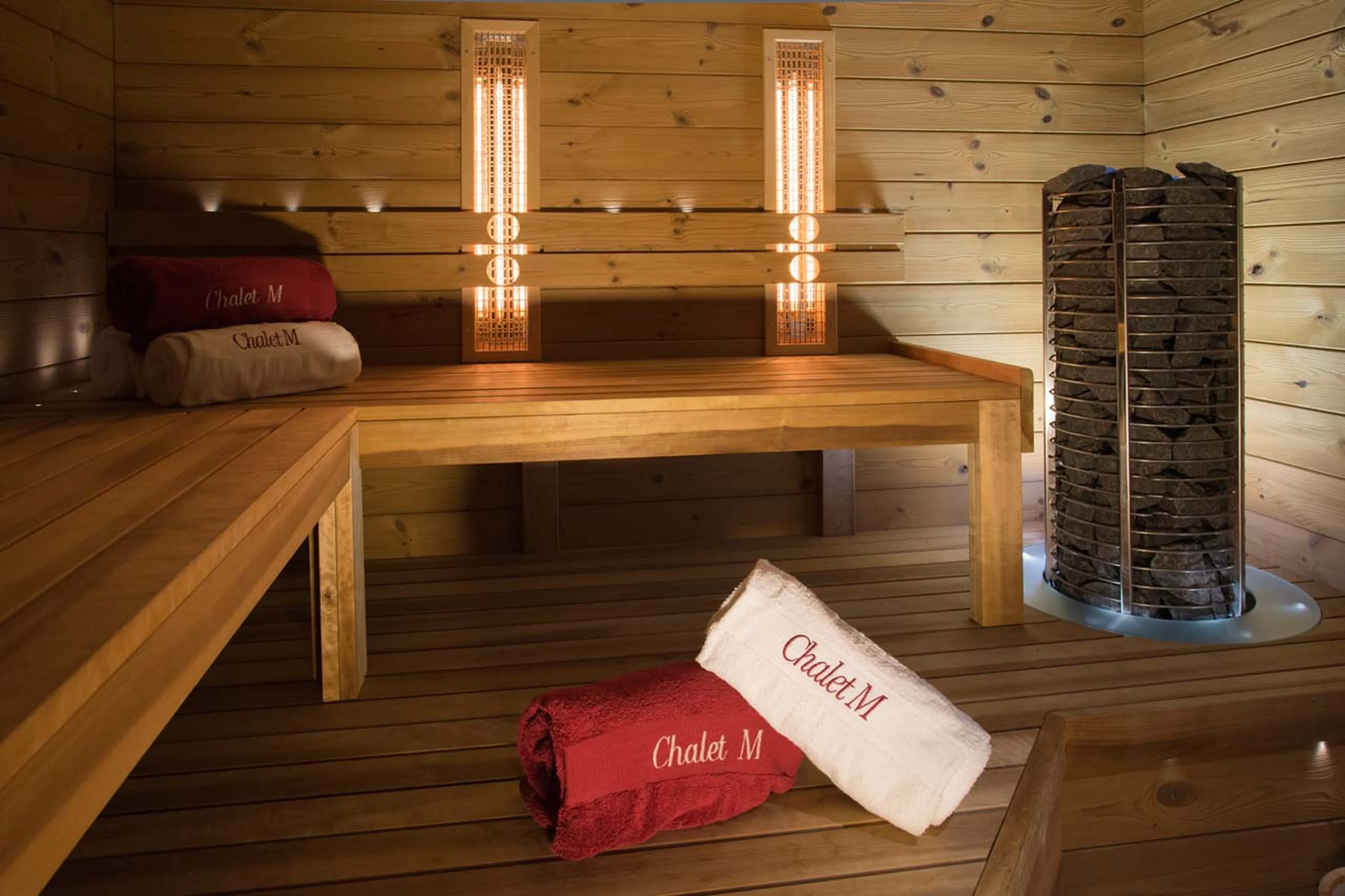 Sauna at Chalet Maldeghem in Klosters