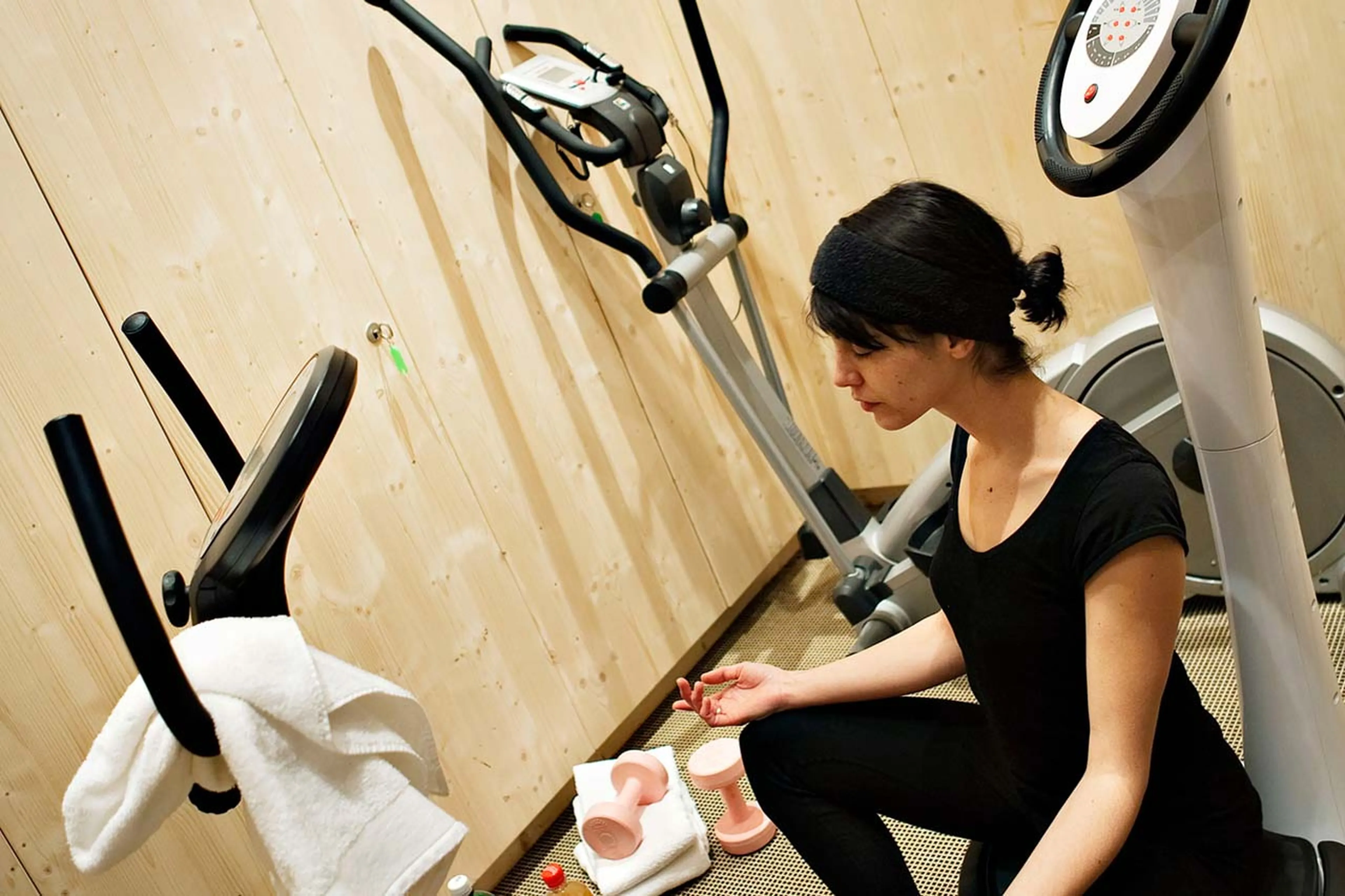 Gym at Chalet Maldeghem in Klosters