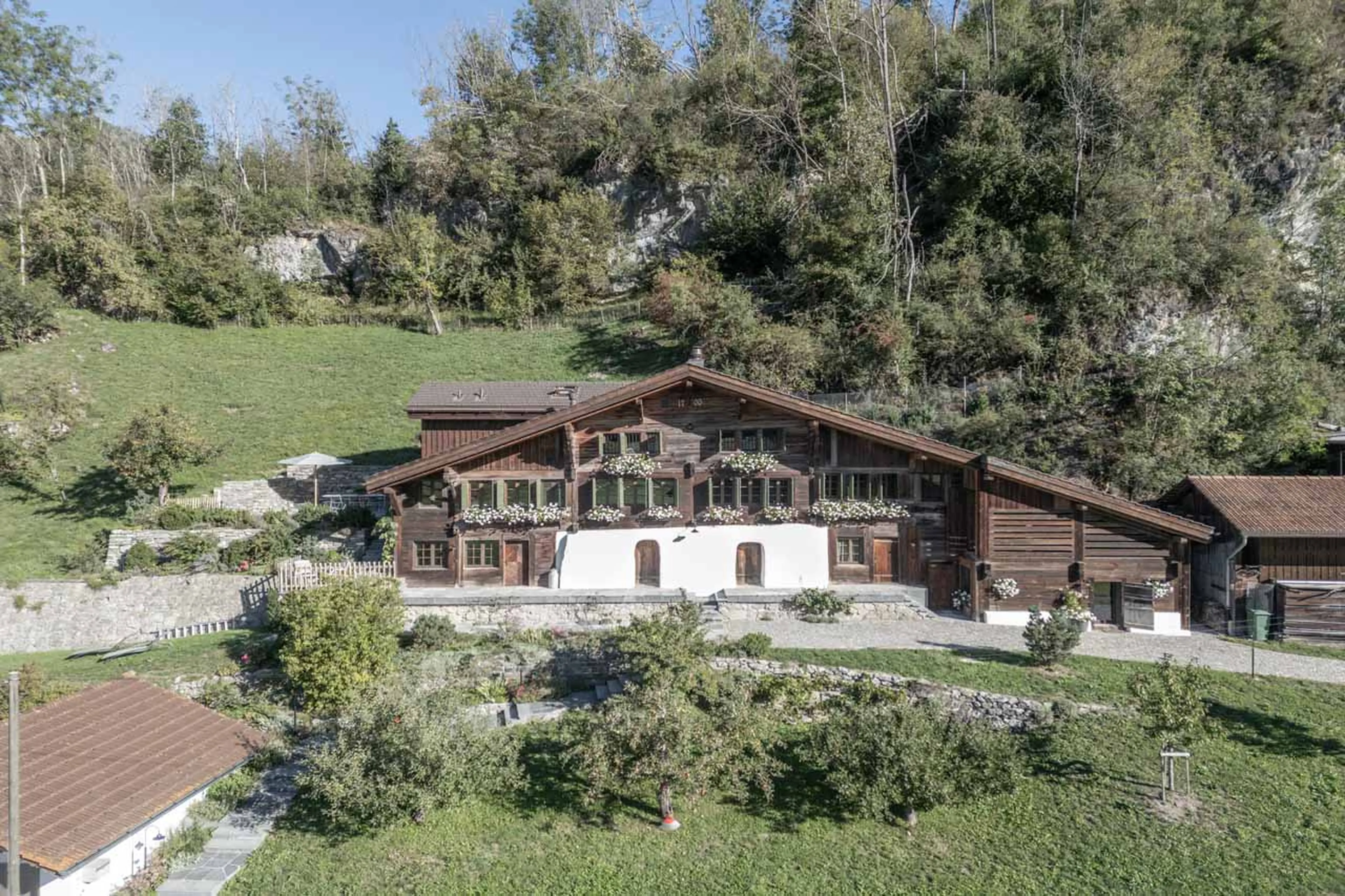 Exterior of Chalet Mannenberg near Gstaad