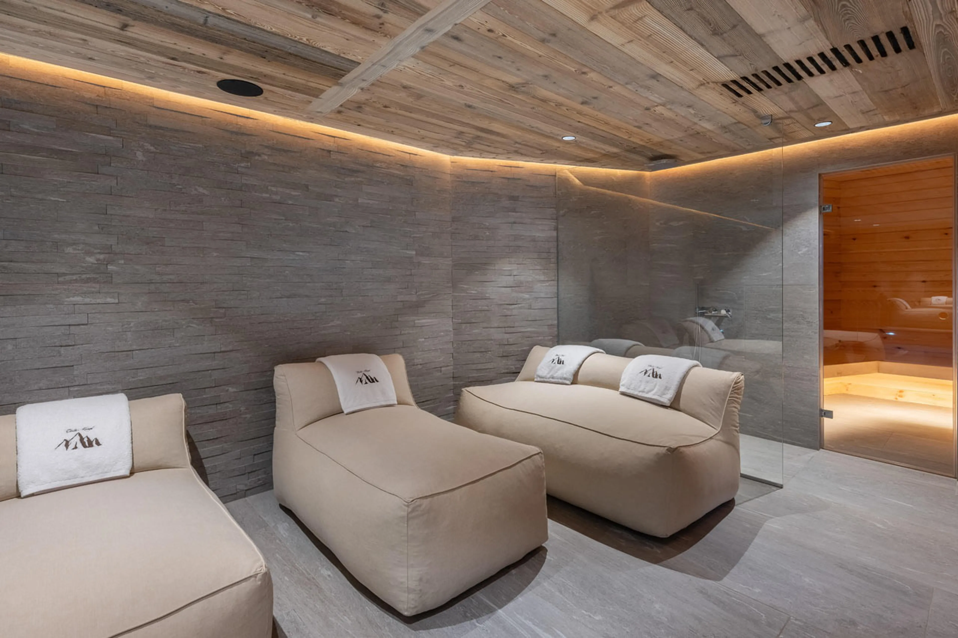 Sauna in Chalet Marcel, St Martin de Belleville