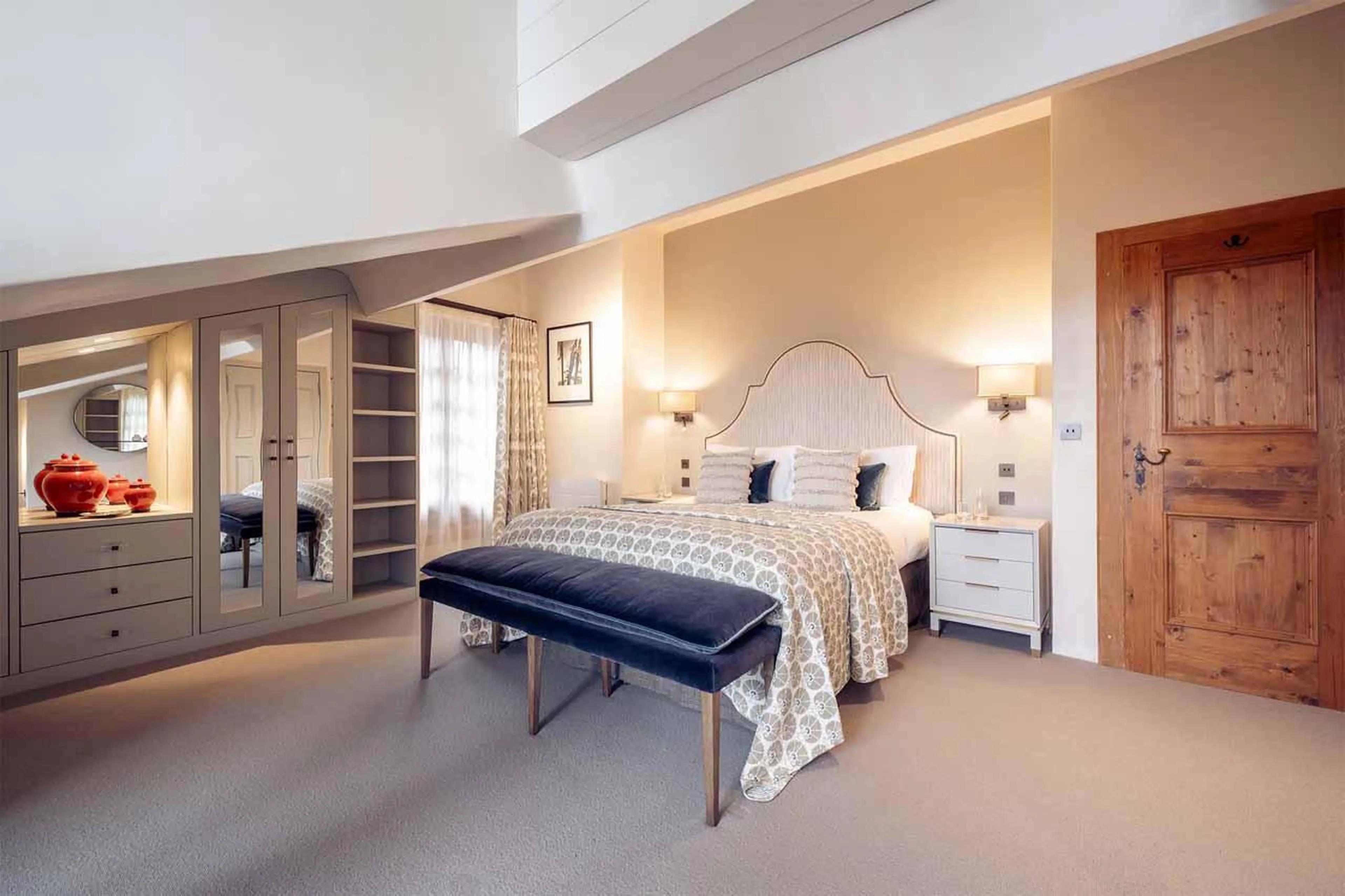 Master bedroom in Chalet Margaux, Courchevel 1850