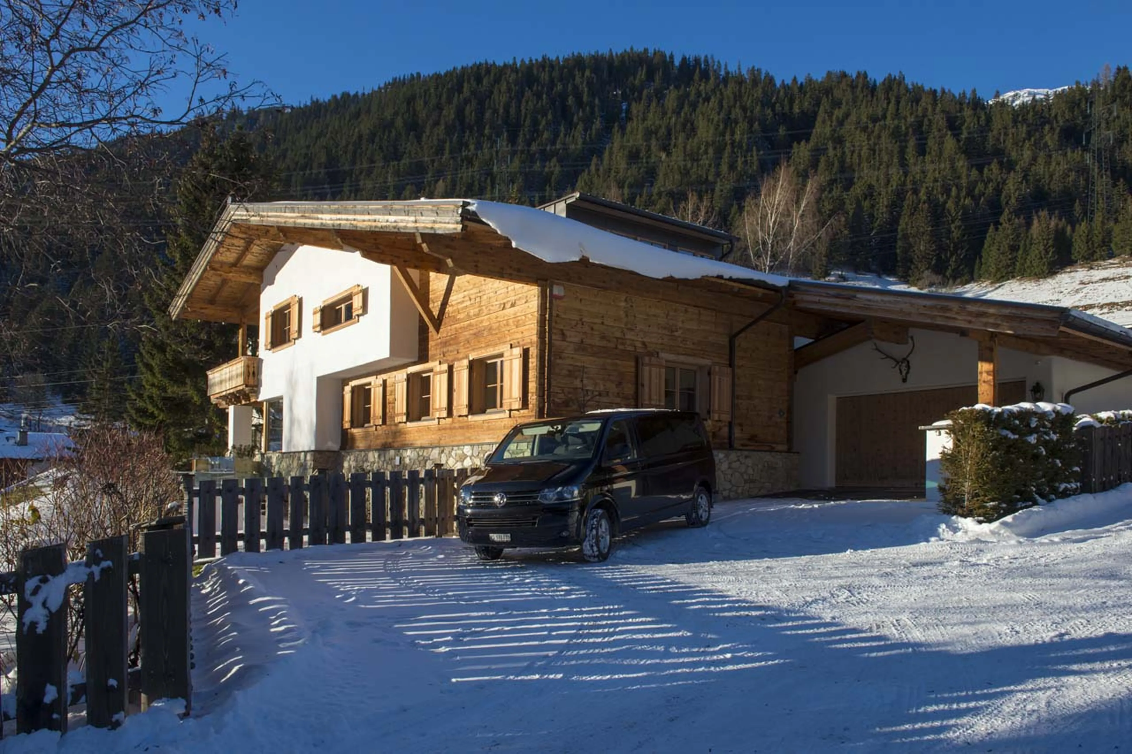 Parking for Chalet Maria Schnee in St Anton