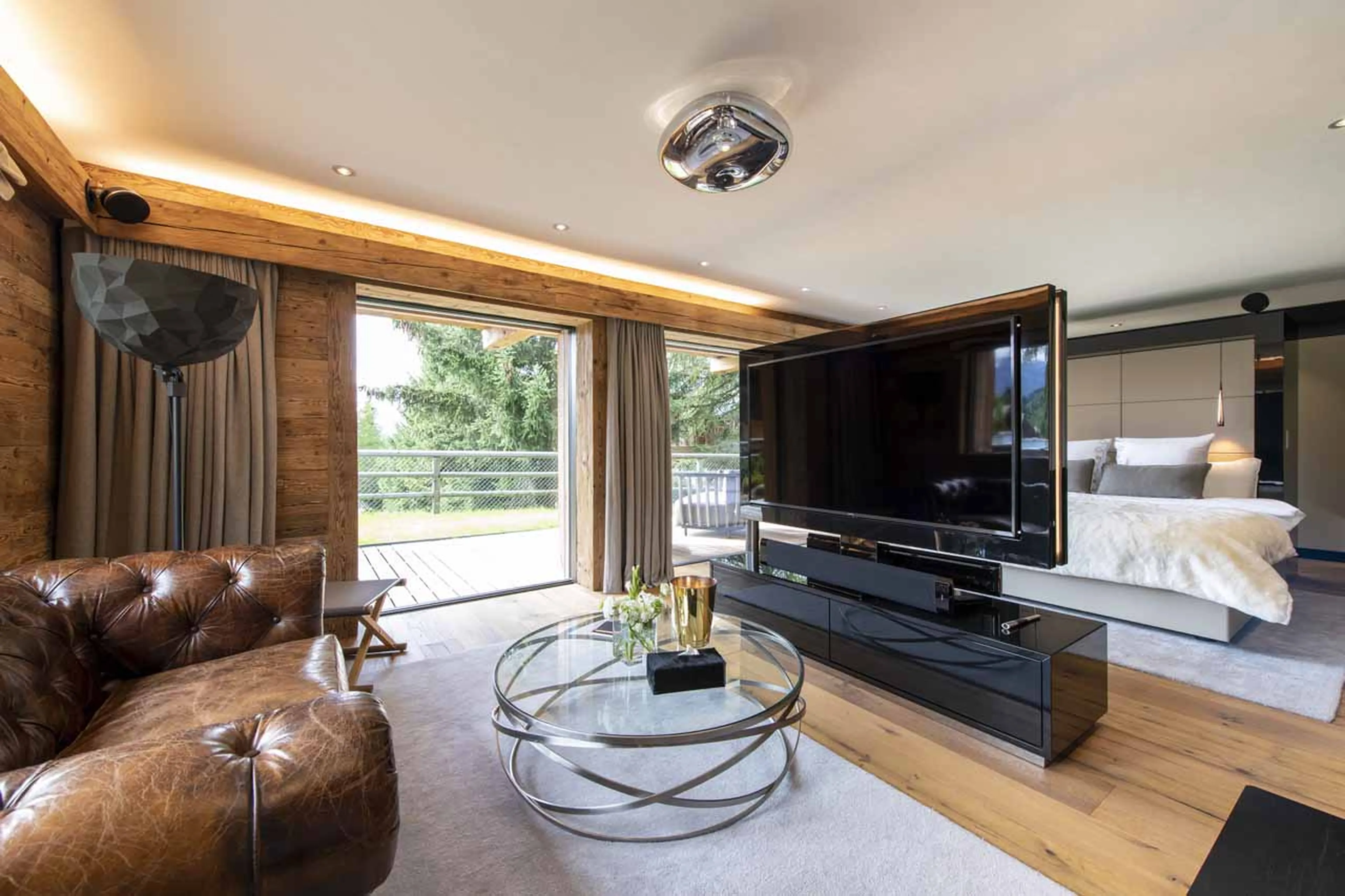 Bedroom seven at Chalet Marmottier in Verbier