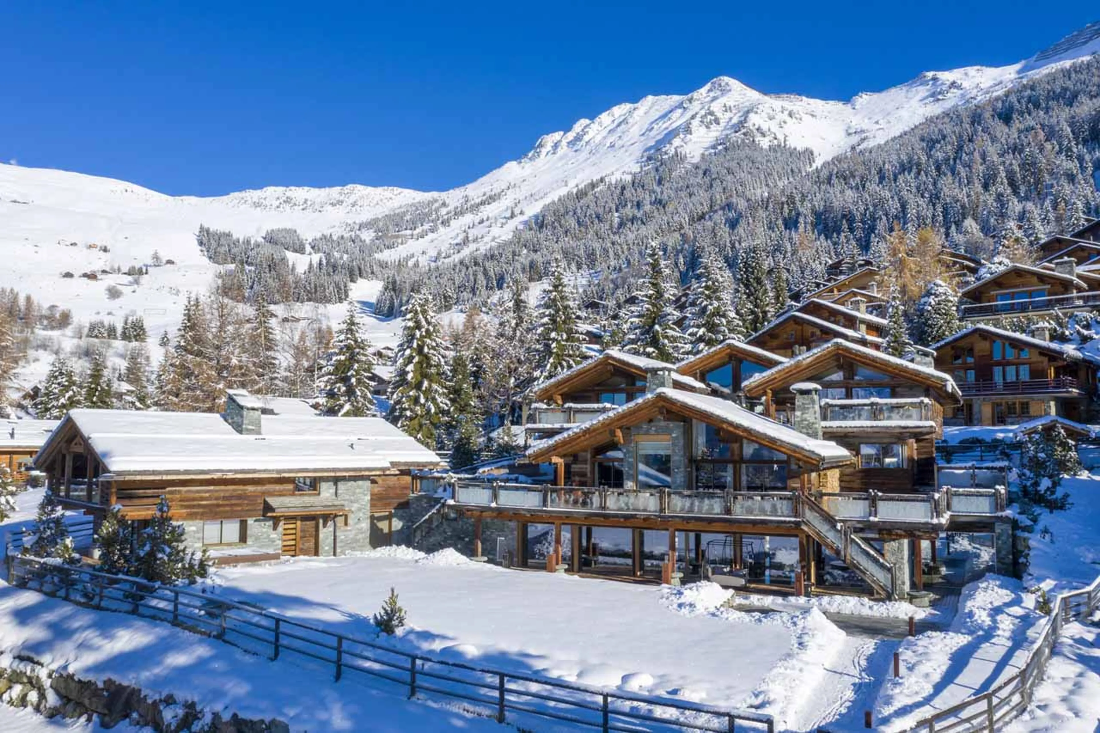 Location of Chalet Marmottiere in Verbier