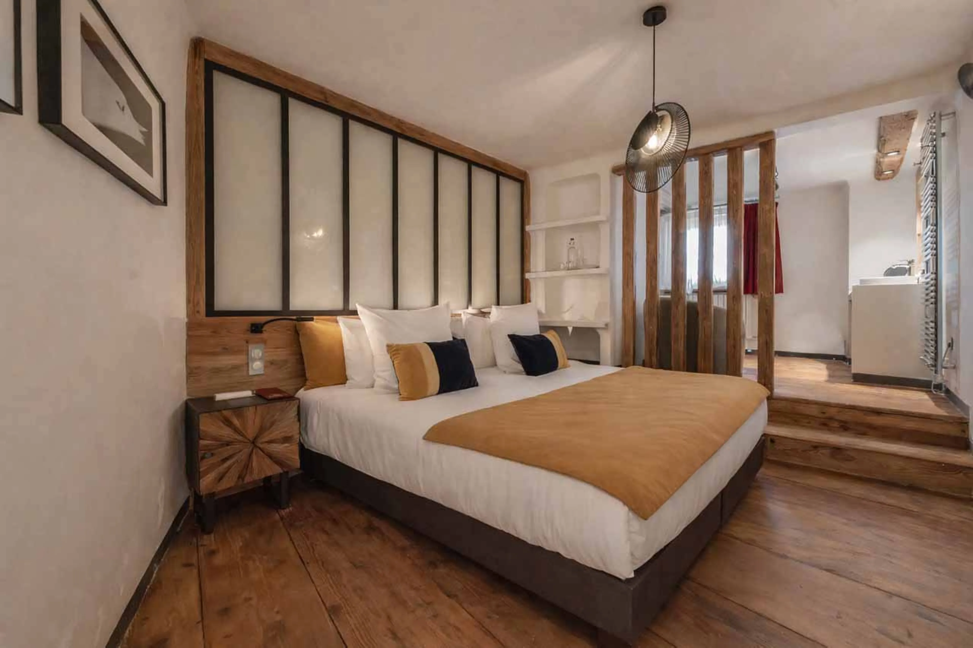 Double bedroom in Chalet Mathilda, Val d'Isere