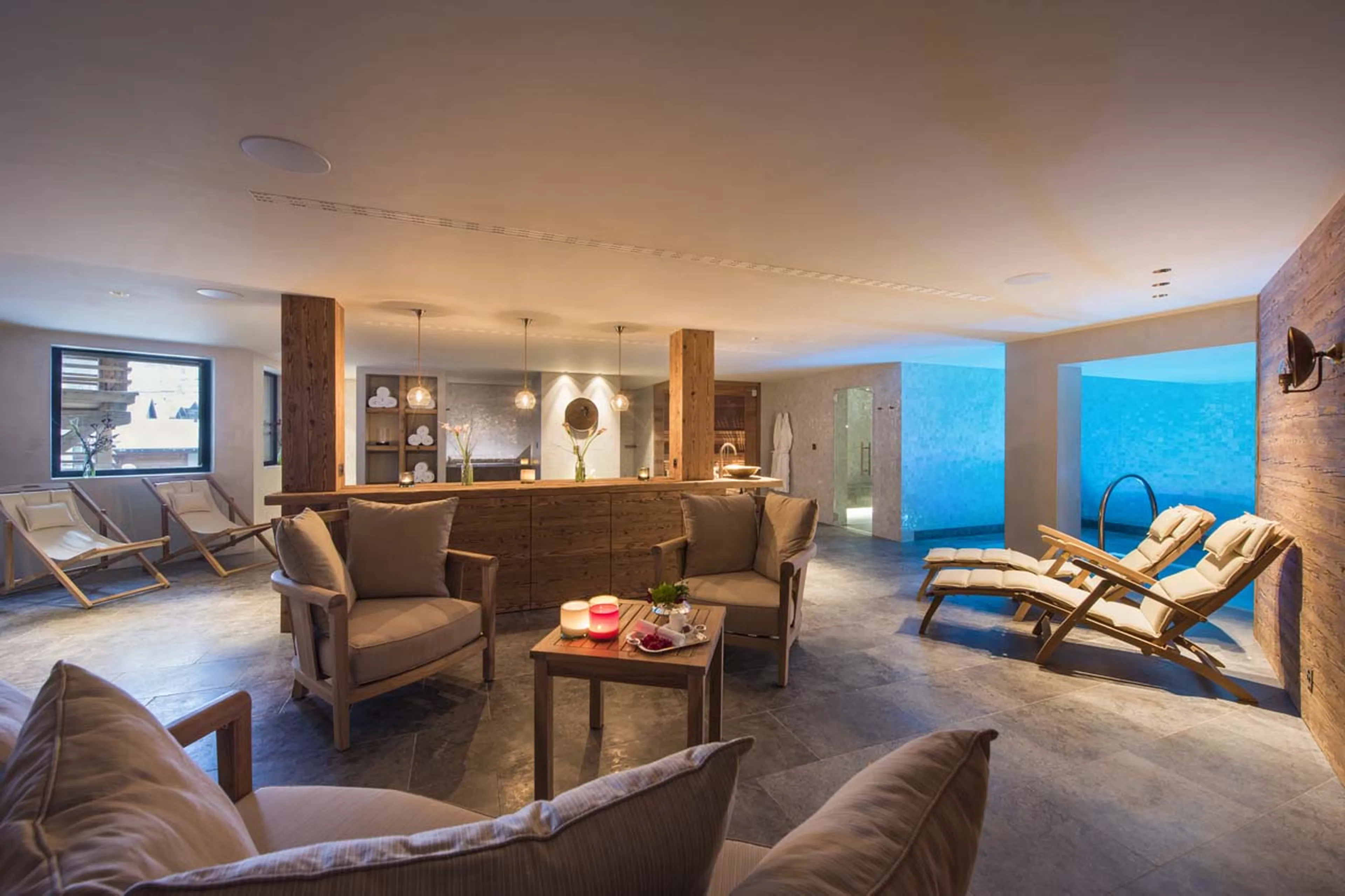 Spa in Chalet Mckinley in Zermatt