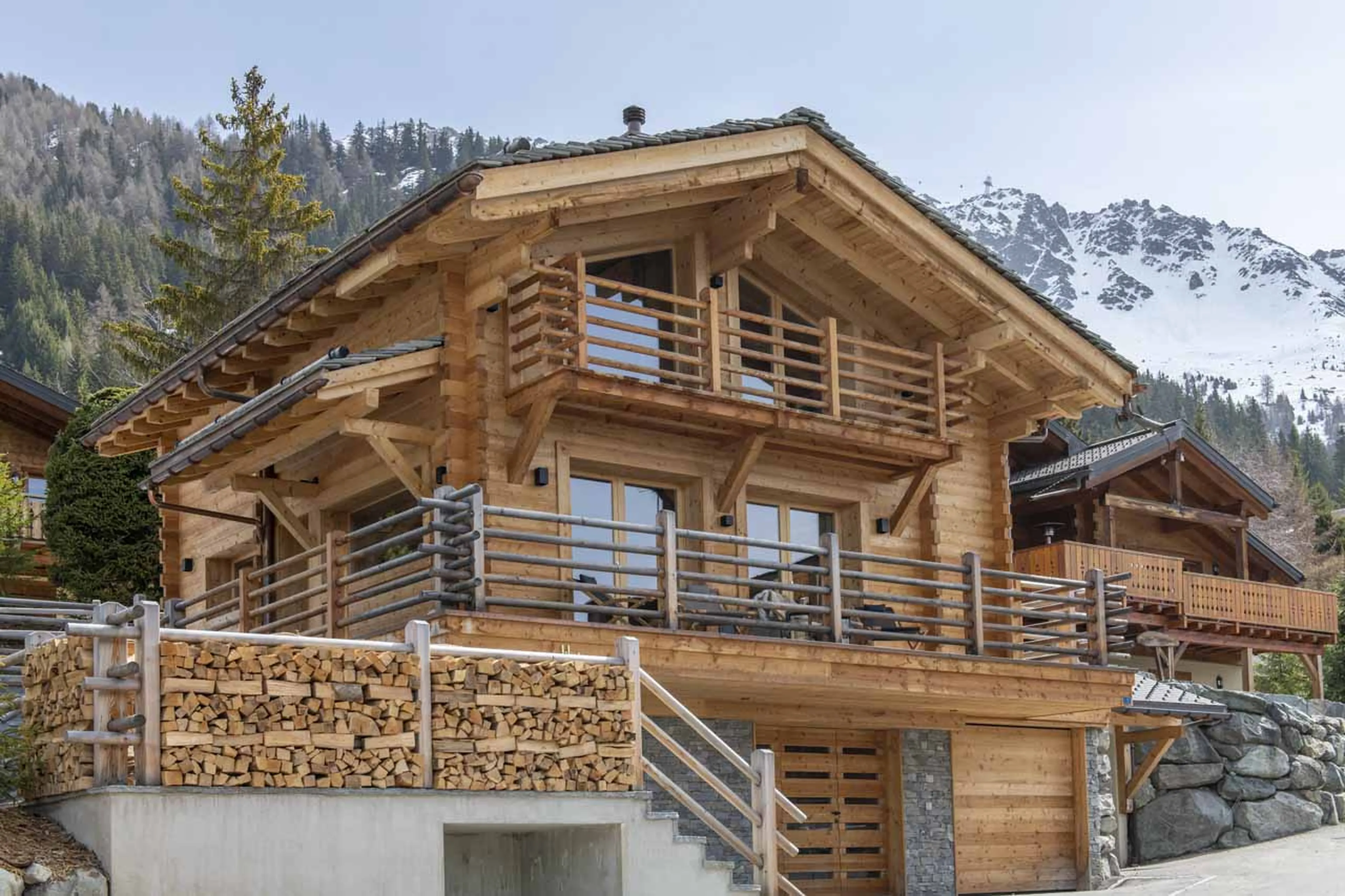 Exterior of Chalet Melilot in Verbier