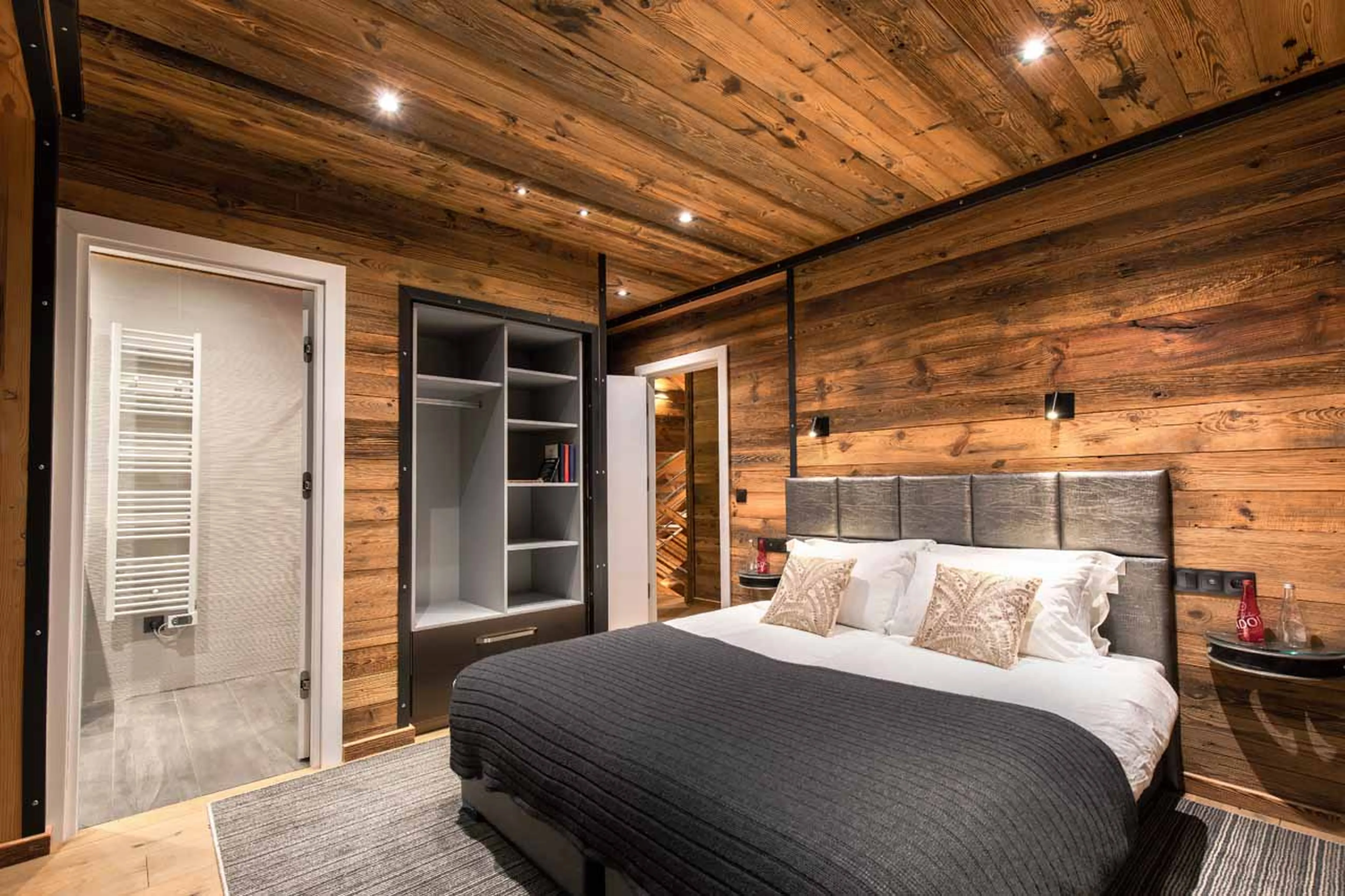Bedroom two at Chalet Merveilles in Tignes