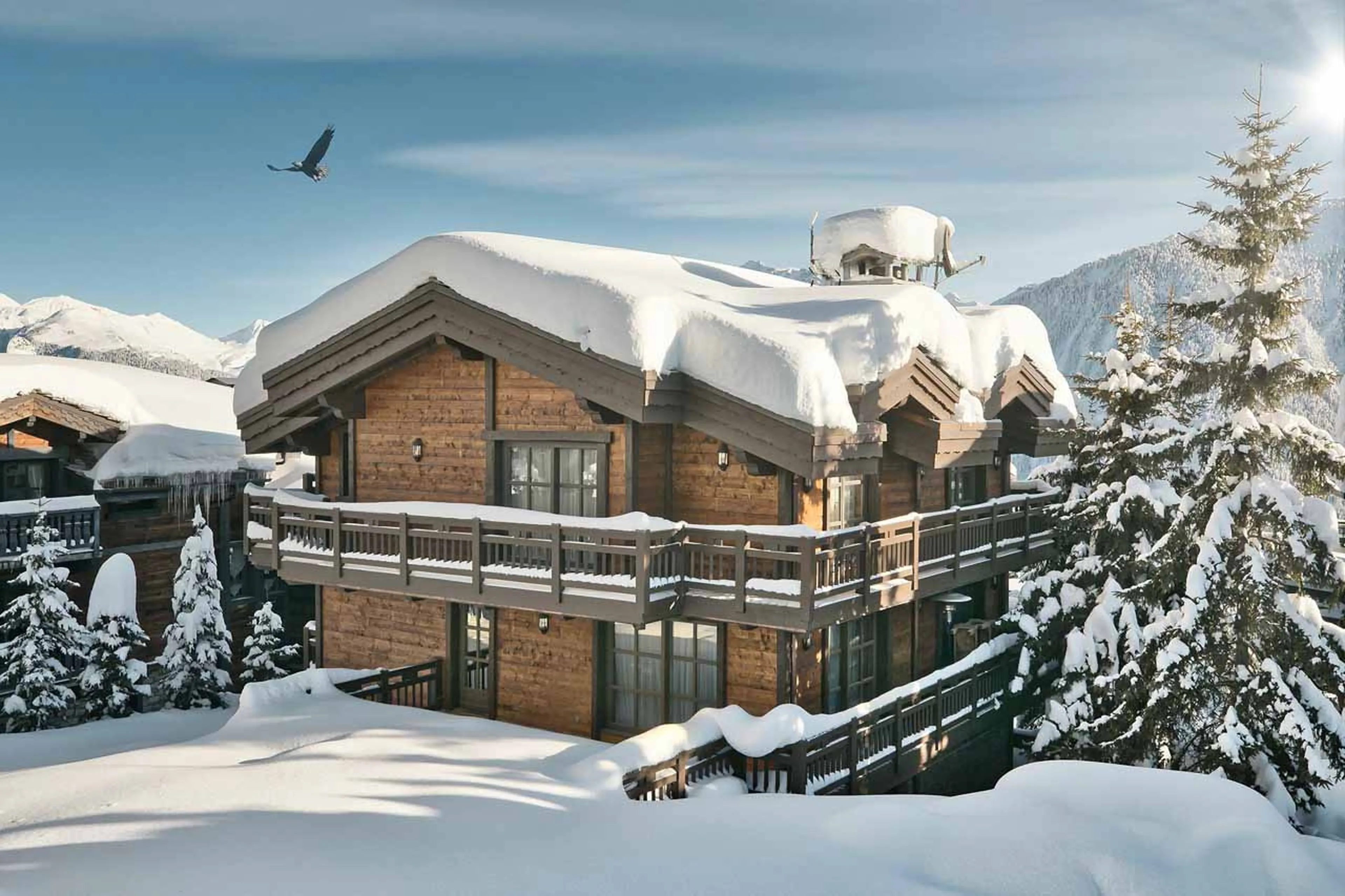 Exterior view of  Chalet Monet in Courchevel 1850