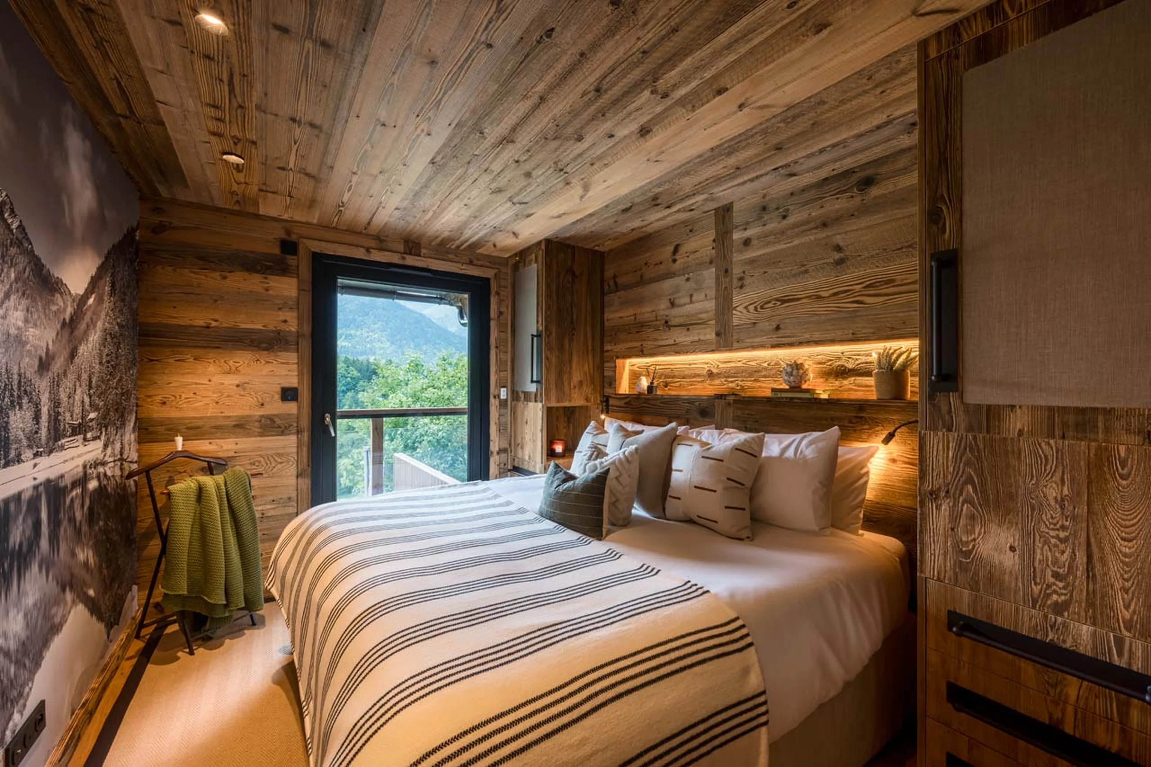 Bedroom five at Chalet Mont Des Anges in Morzine