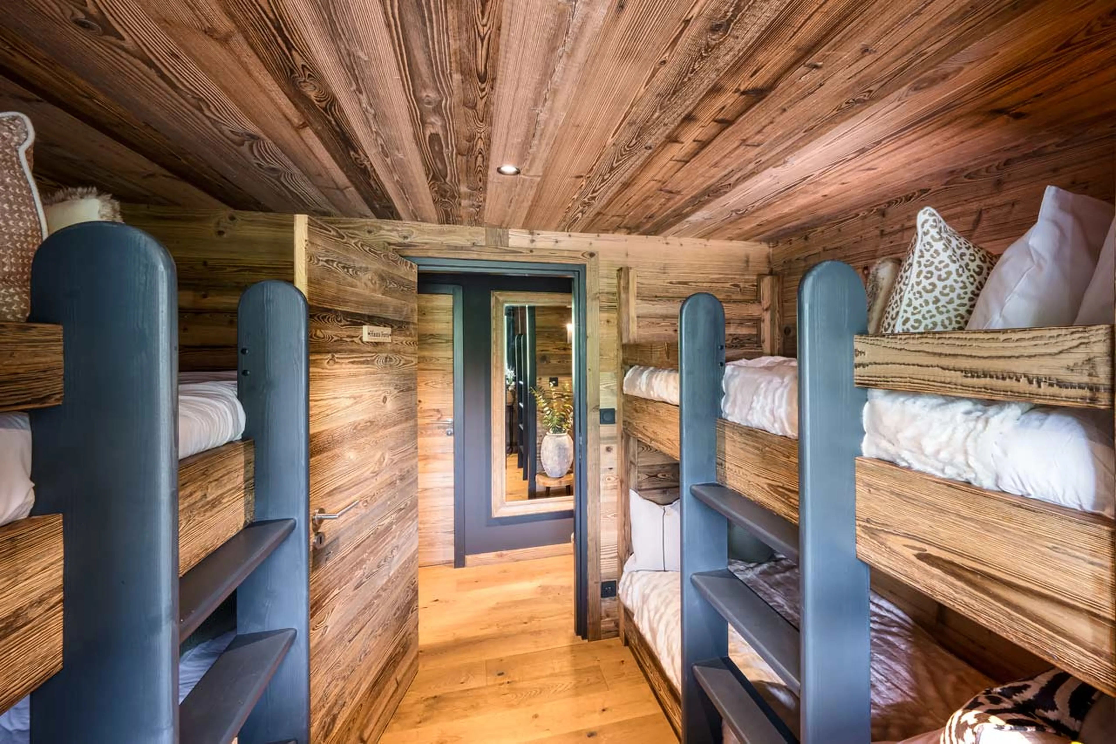 Bedroom six at Chalet Mont Des Anges in Morzine