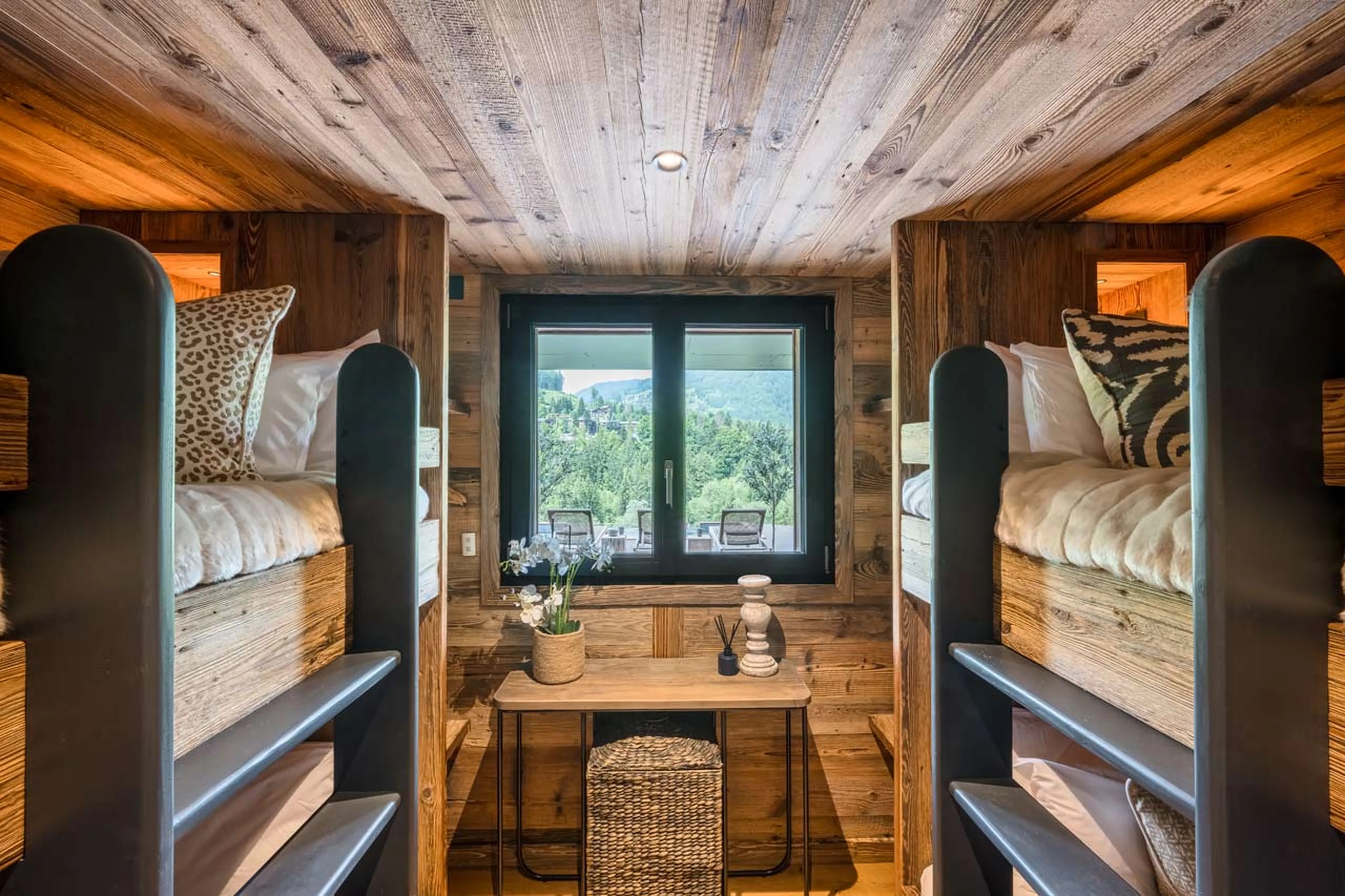 View from bunk room at Chalet Mont Des Anges in Morzine