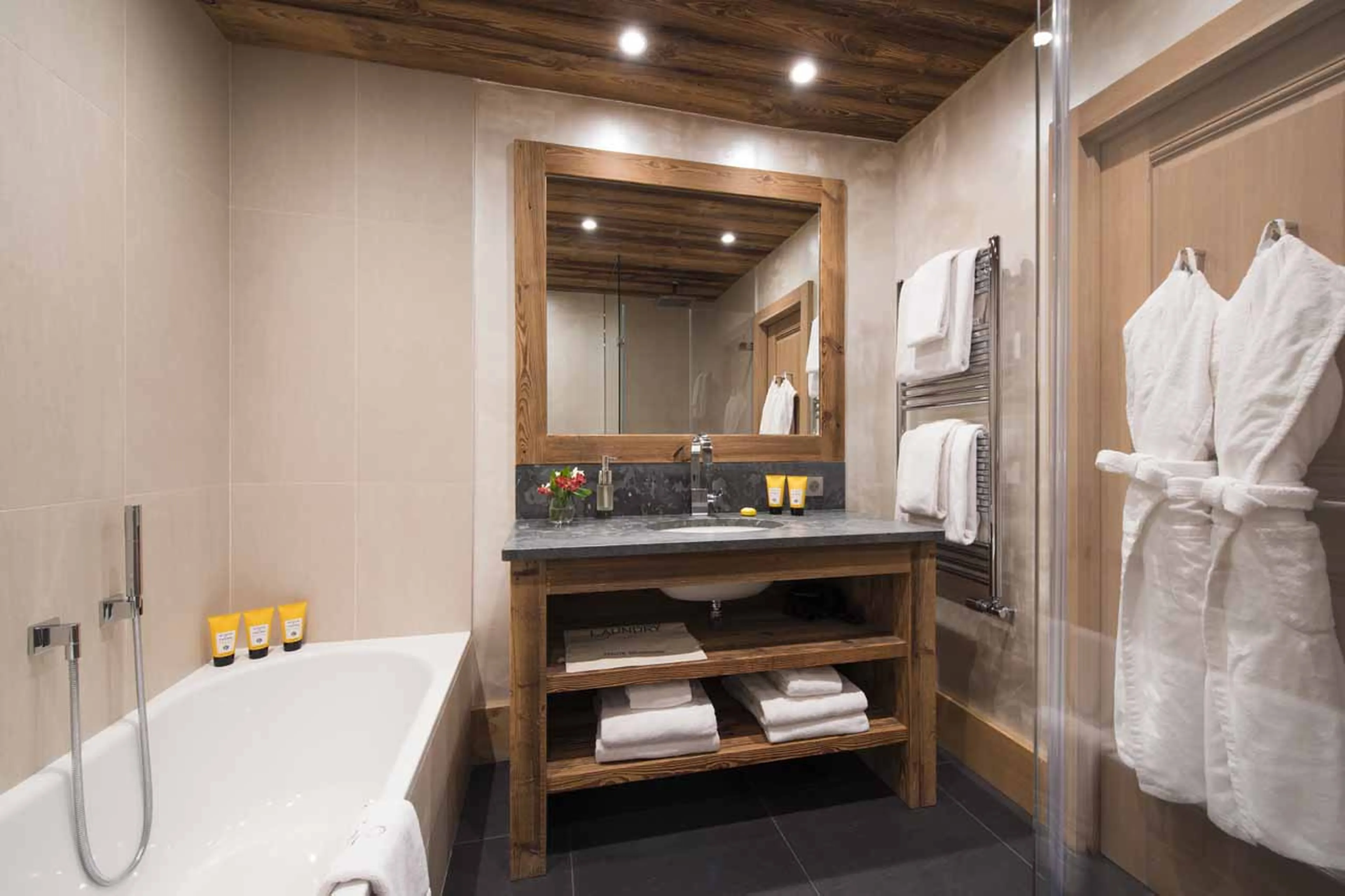 Bathroom four at Chalet Mont Tremblant in Meribel