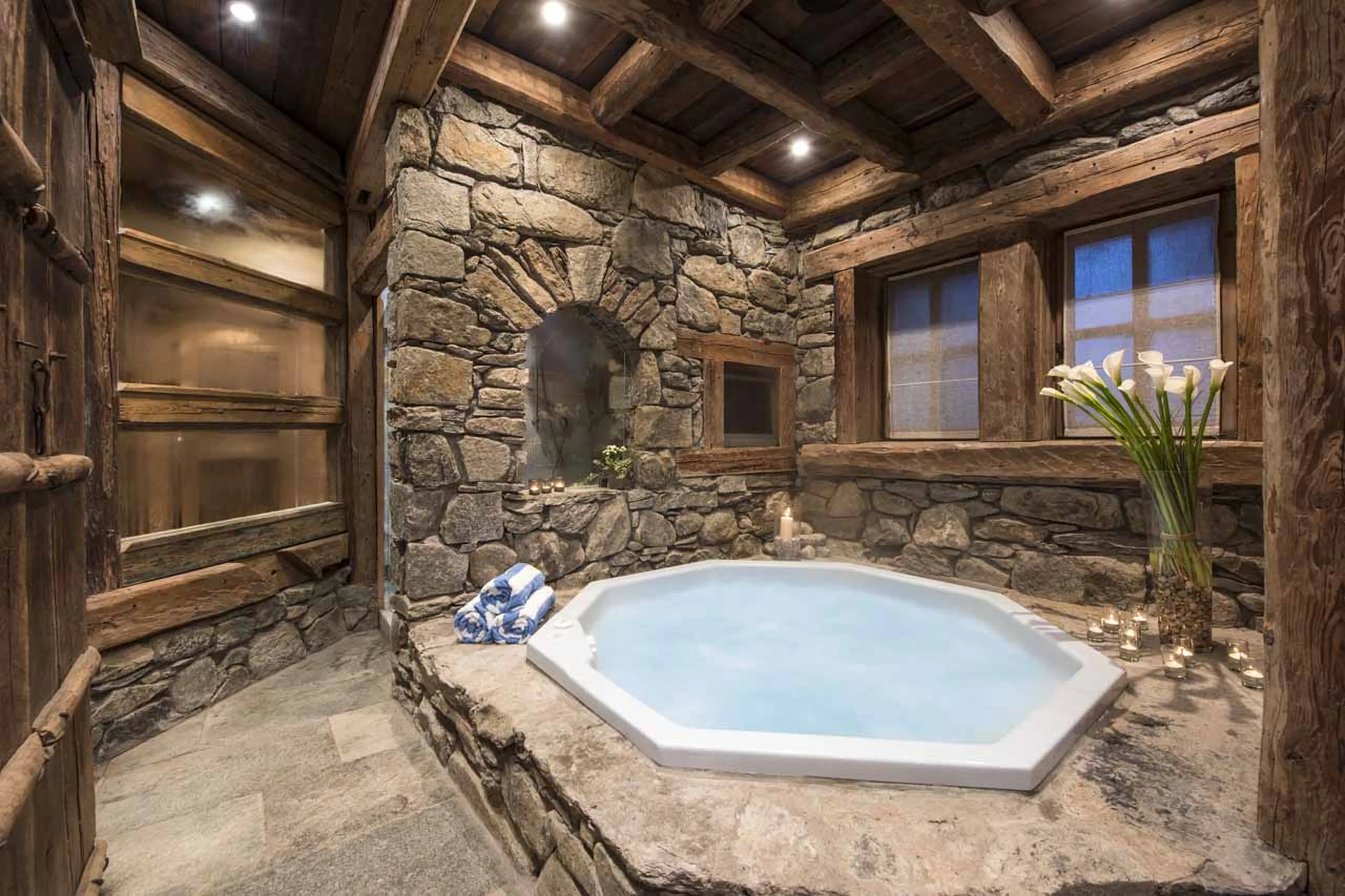 Spa at Chalet Montana in Courchevel 1850