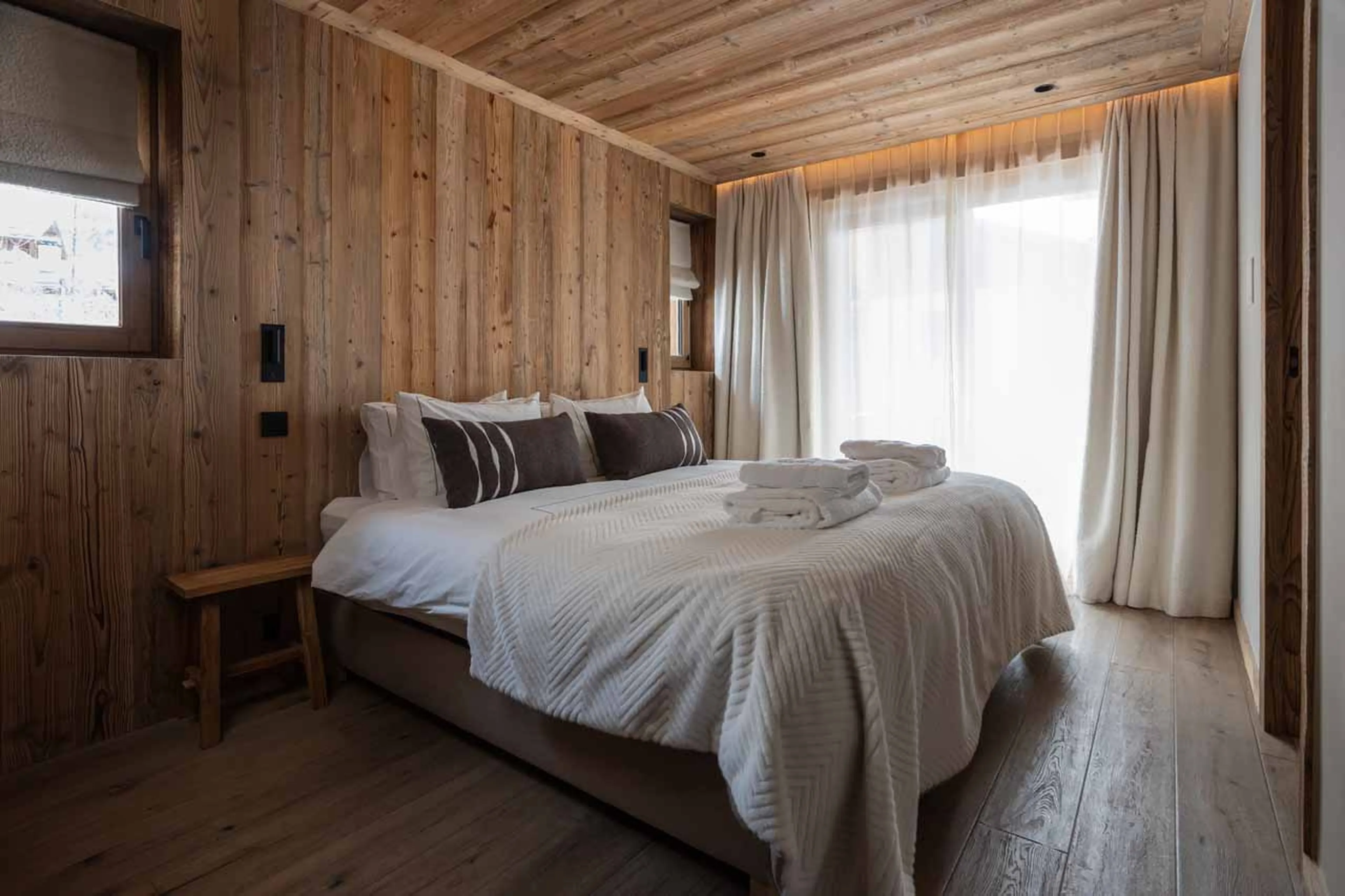 Bedroom 1 of Chalet Montana in St Martin de Belleville