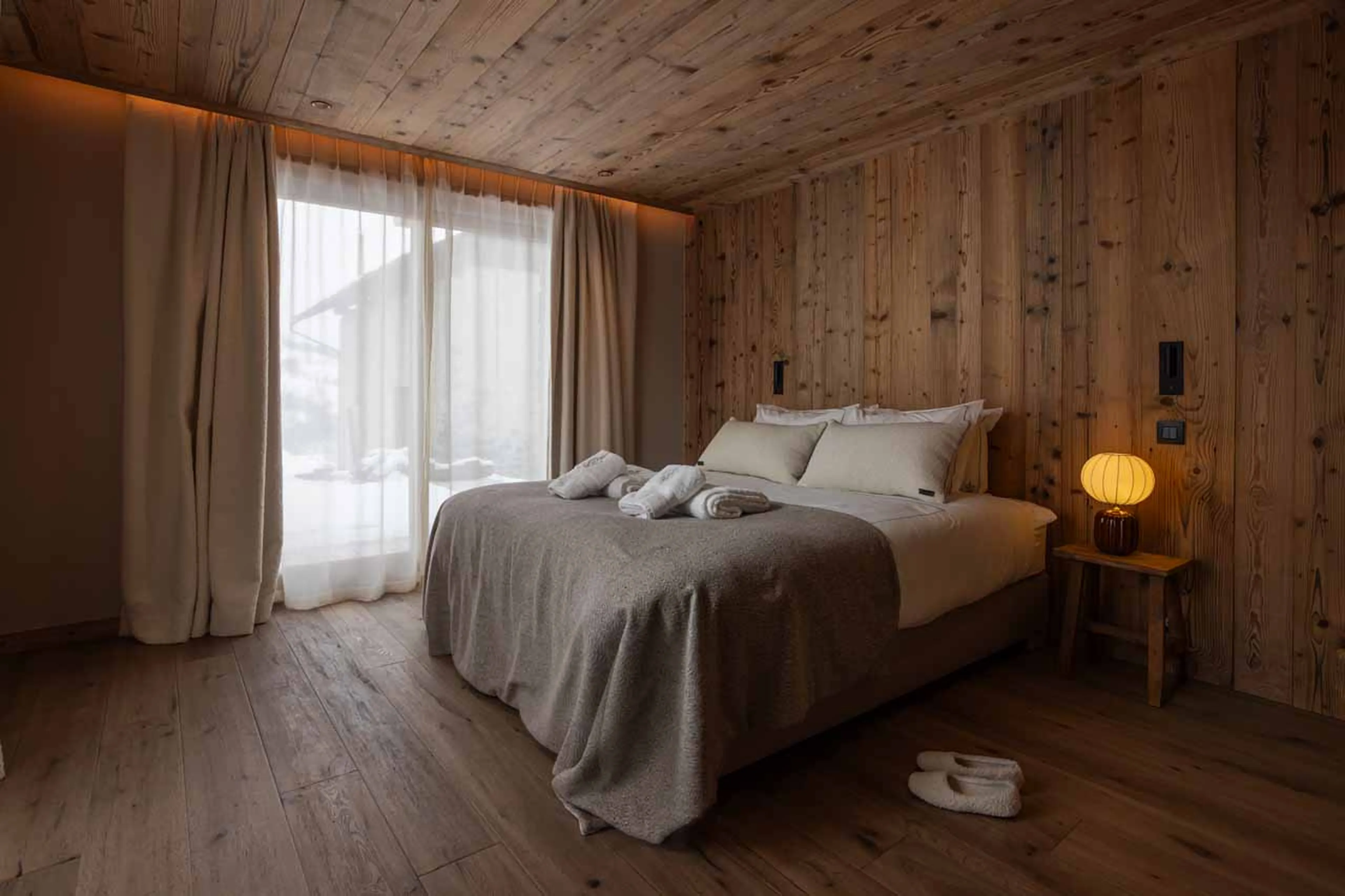 Bedroom 2 of Chalet Montana in St Martin de Belleville
