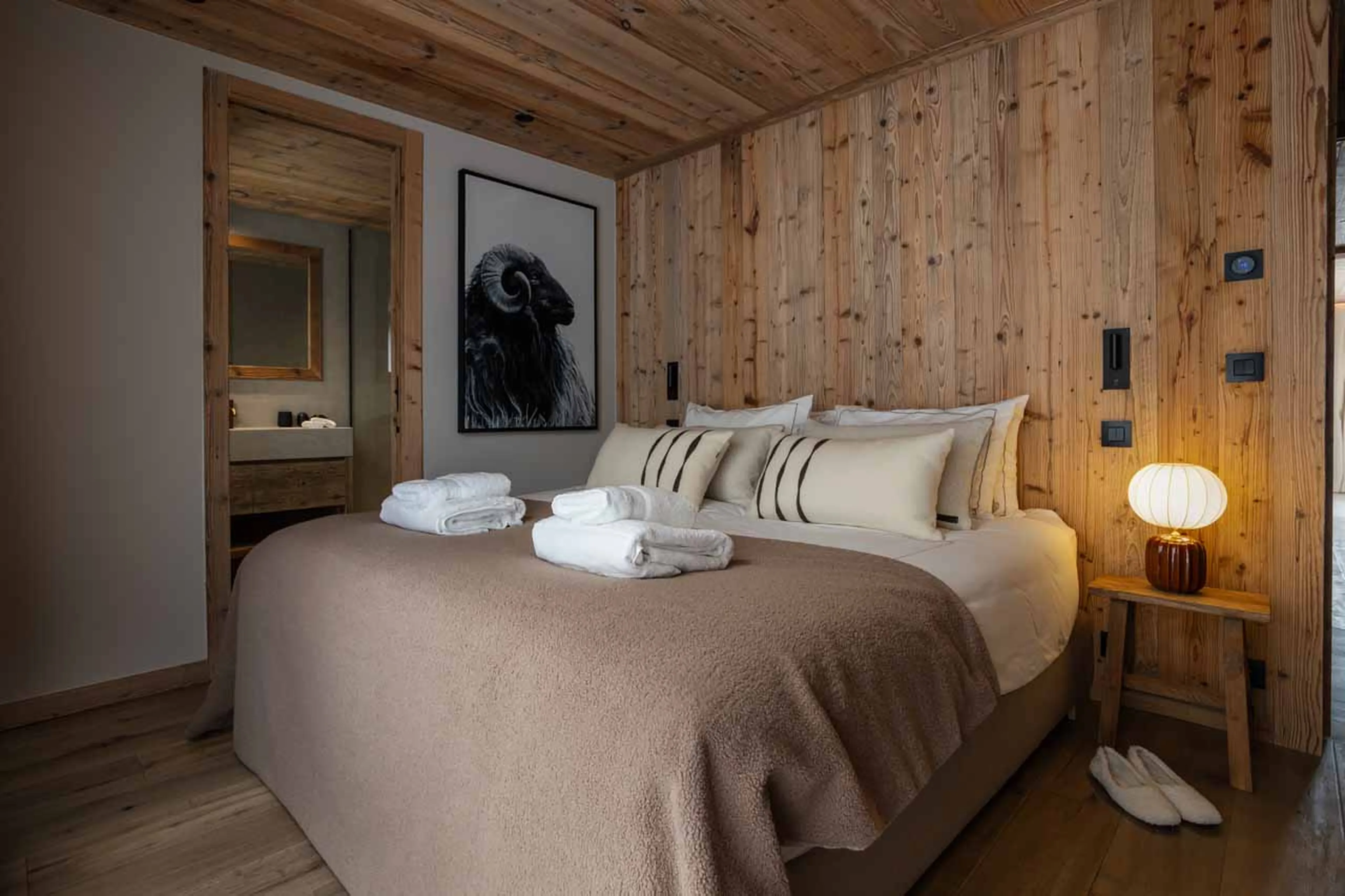 Bedroom 3 of Chalet Montana in St Martin de Belleville