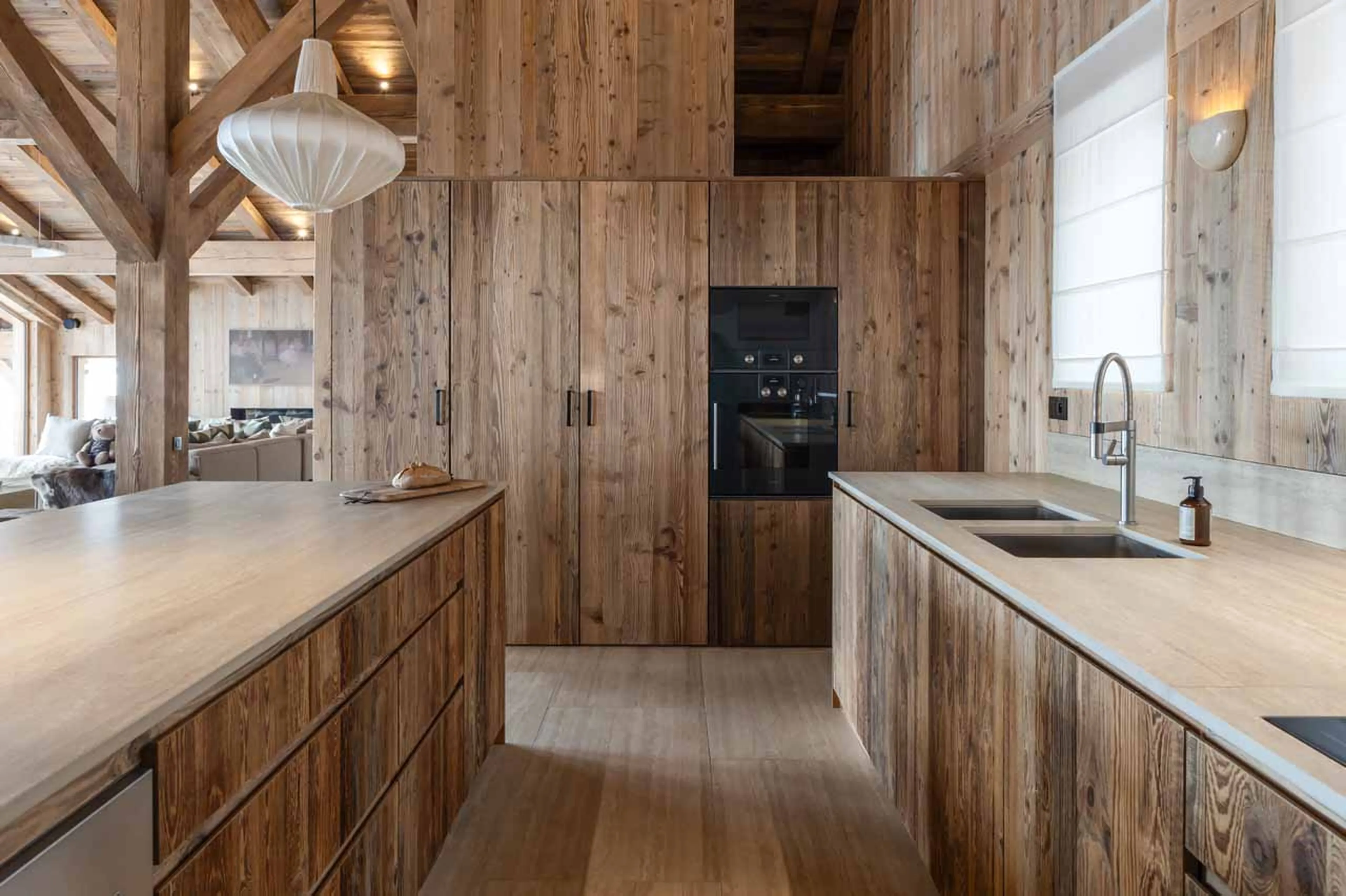 Kitchen of Chalet Montana in St Martin de Belleville