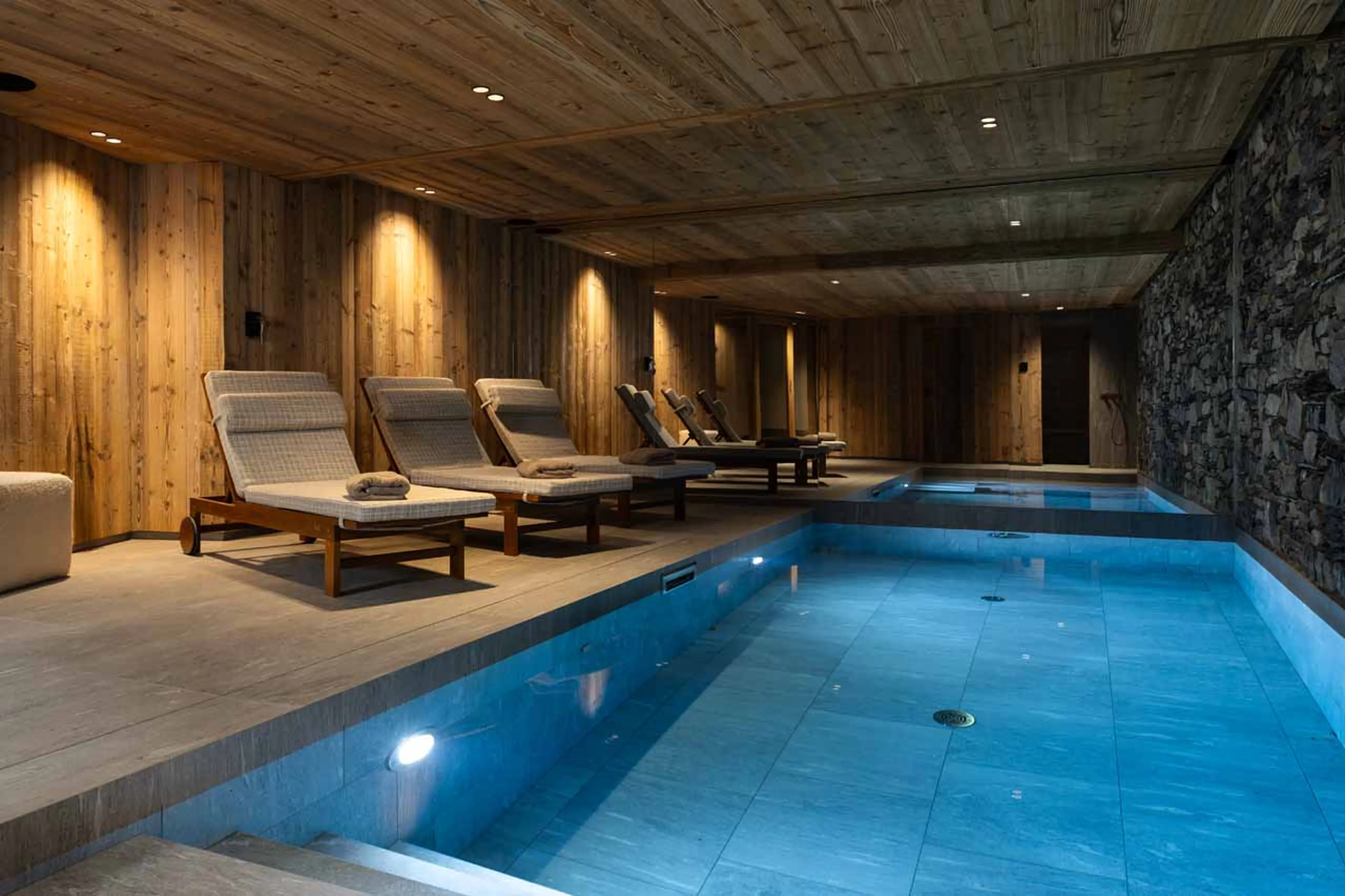 Pool of Chalet Montana in St Martin de Belleville