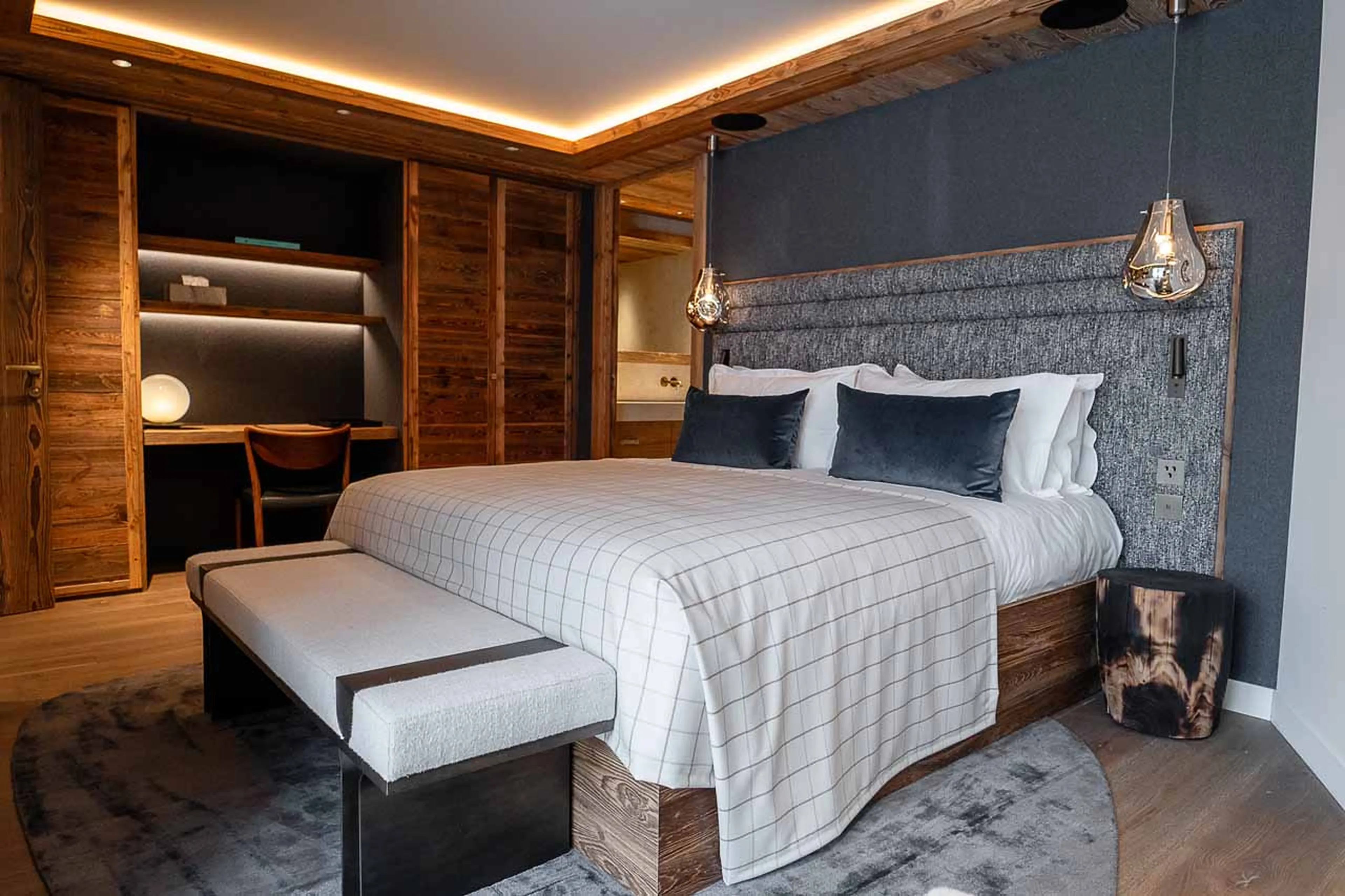 Bedroom 4 at Chalet Moon 1850 in Courchevel 1850