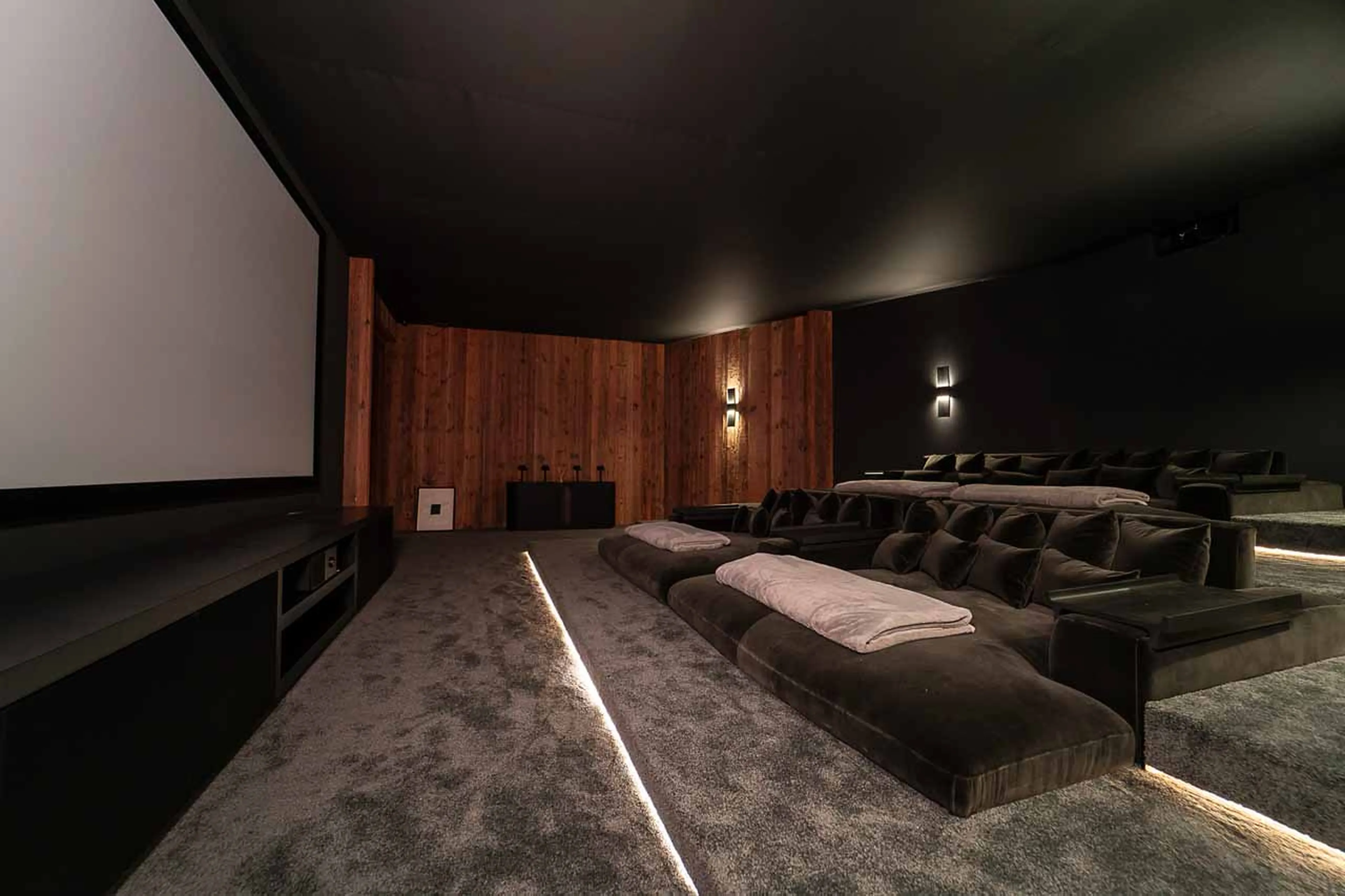 Cinema at Chalet Moon 1850 in Courchevel 1850