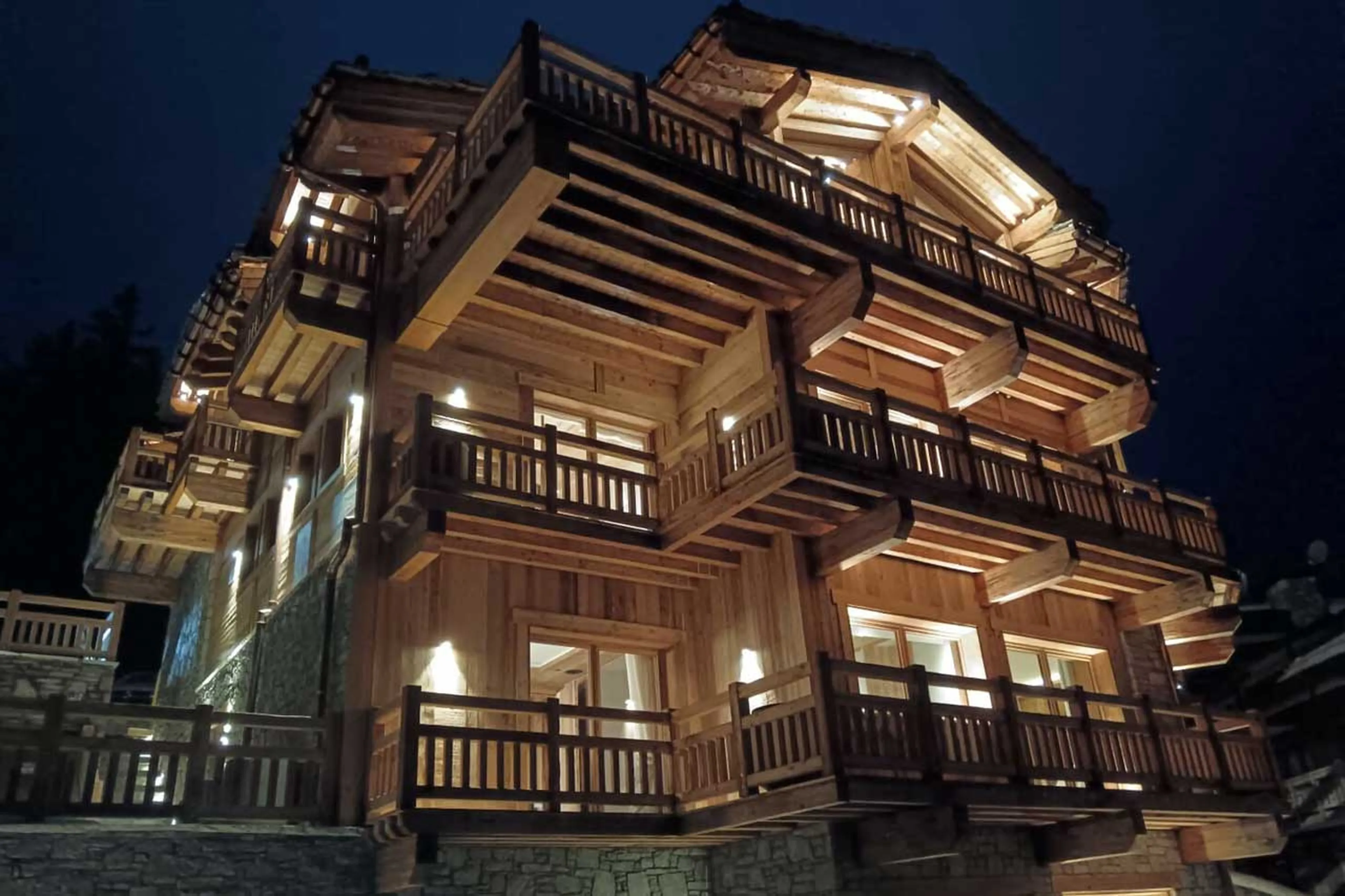 Exterior at Chalet Moon 1850 in Courchevel 1850
