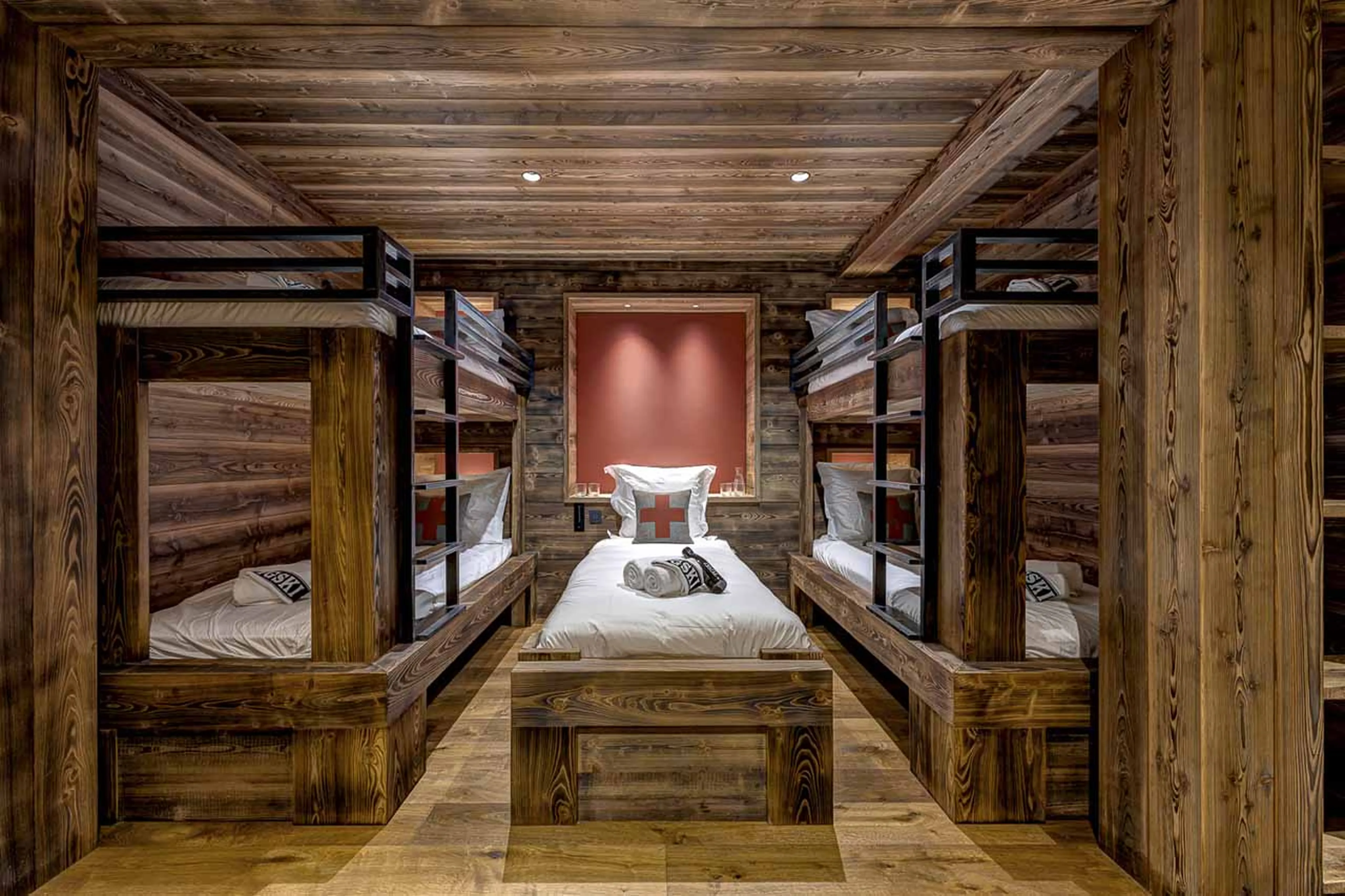 Bedroom 5 at Chalet Myriam in Meribel