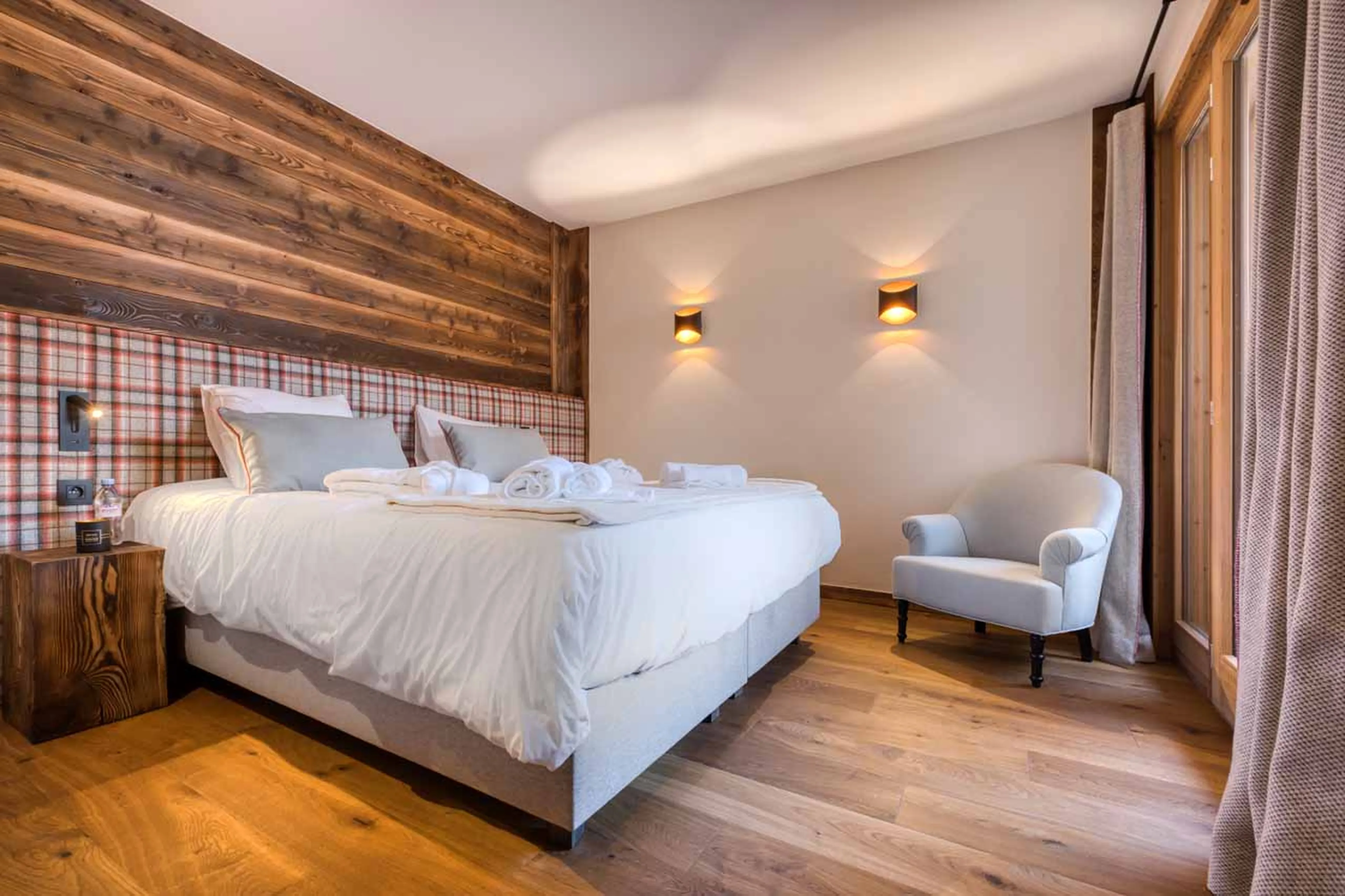 Bedroom 4 at Chalet Myriam in Meribel