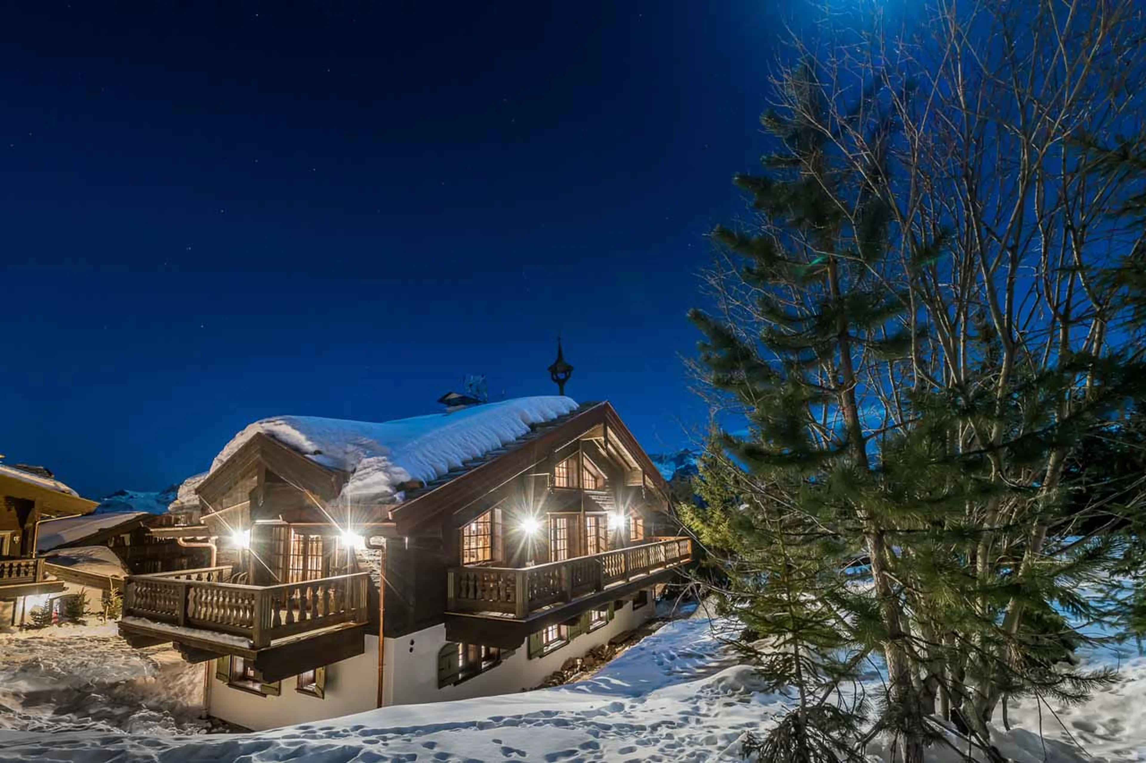 Exterior of Chalet Le Namaste in Courchevel 1850