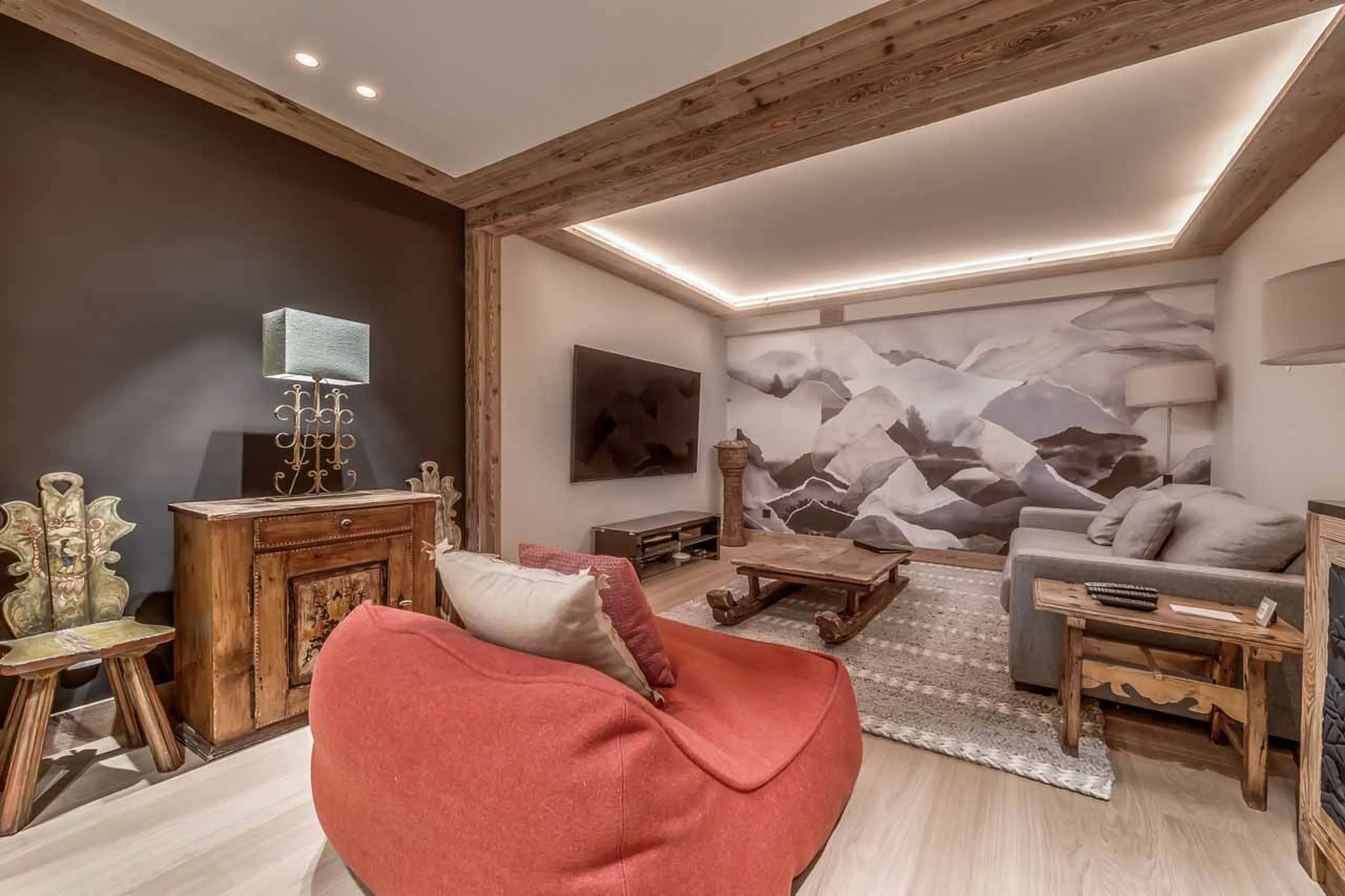 Snug at  Chalet Le Namaste in Courchevel 1850